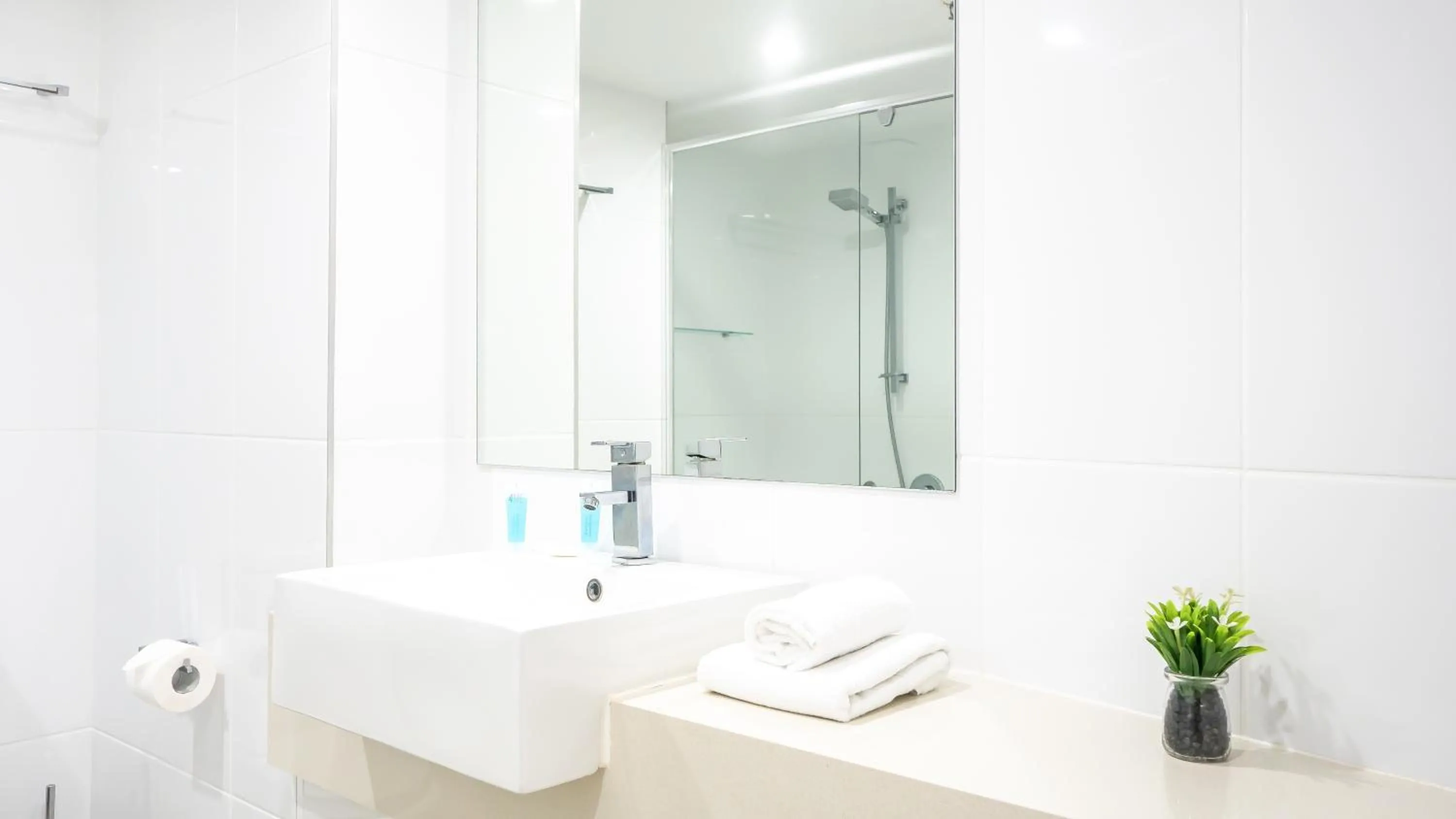 Bathroom in Victoria Square Apartments