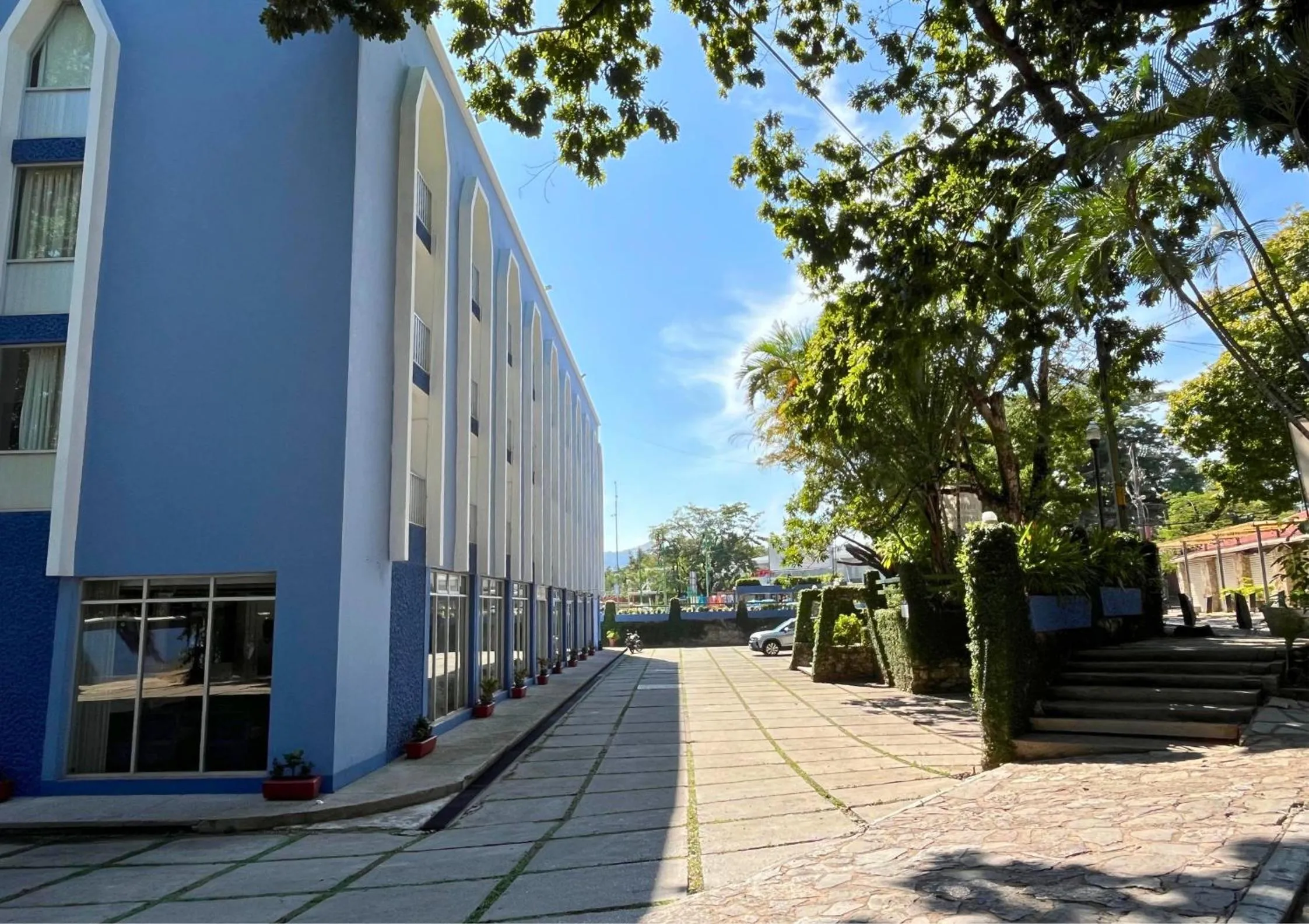 On site in Hotel Maya Palenque