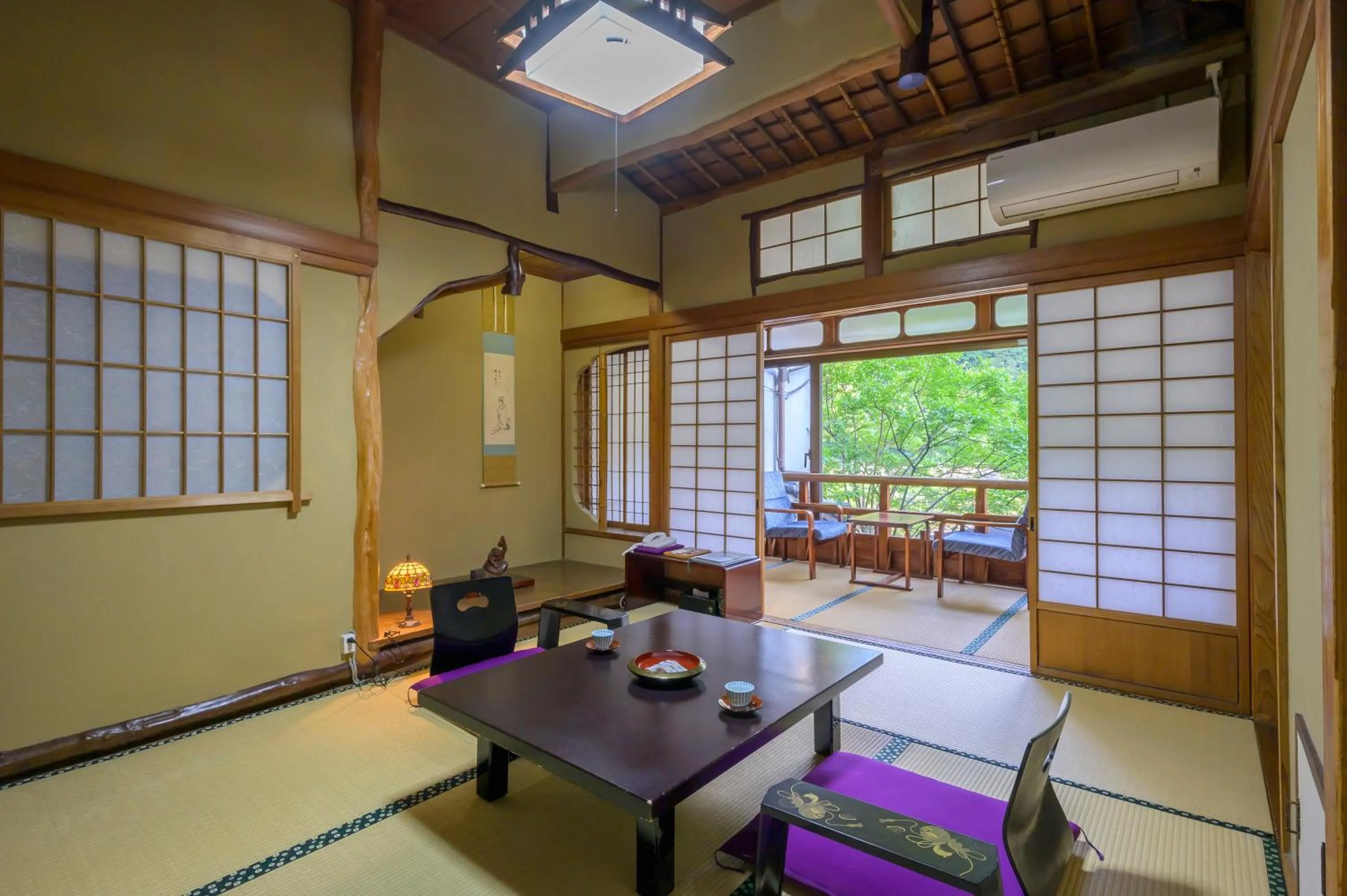 Living room in Ryokan Ohashi