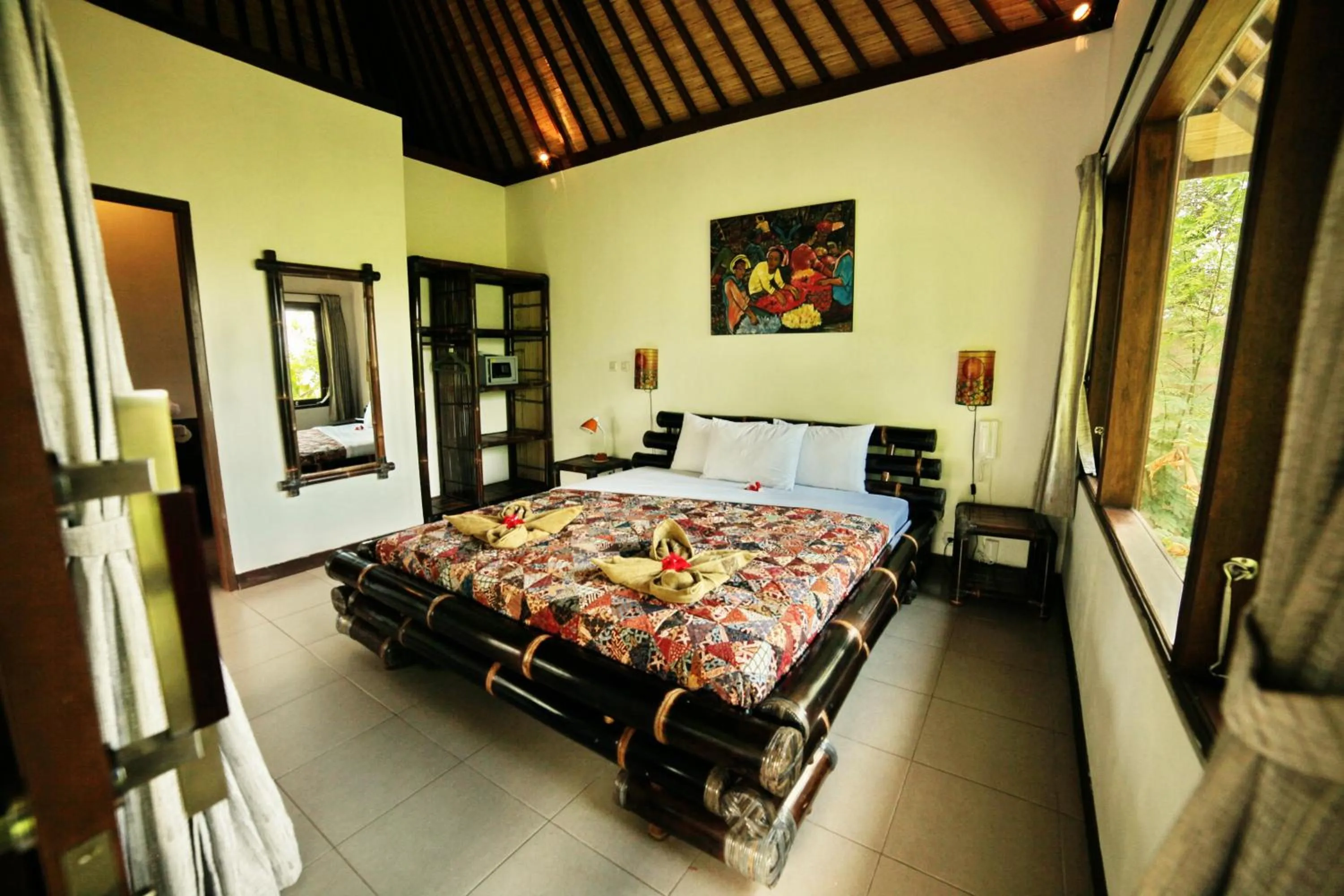 Photo of the whole room, Bed in Bali Dream House