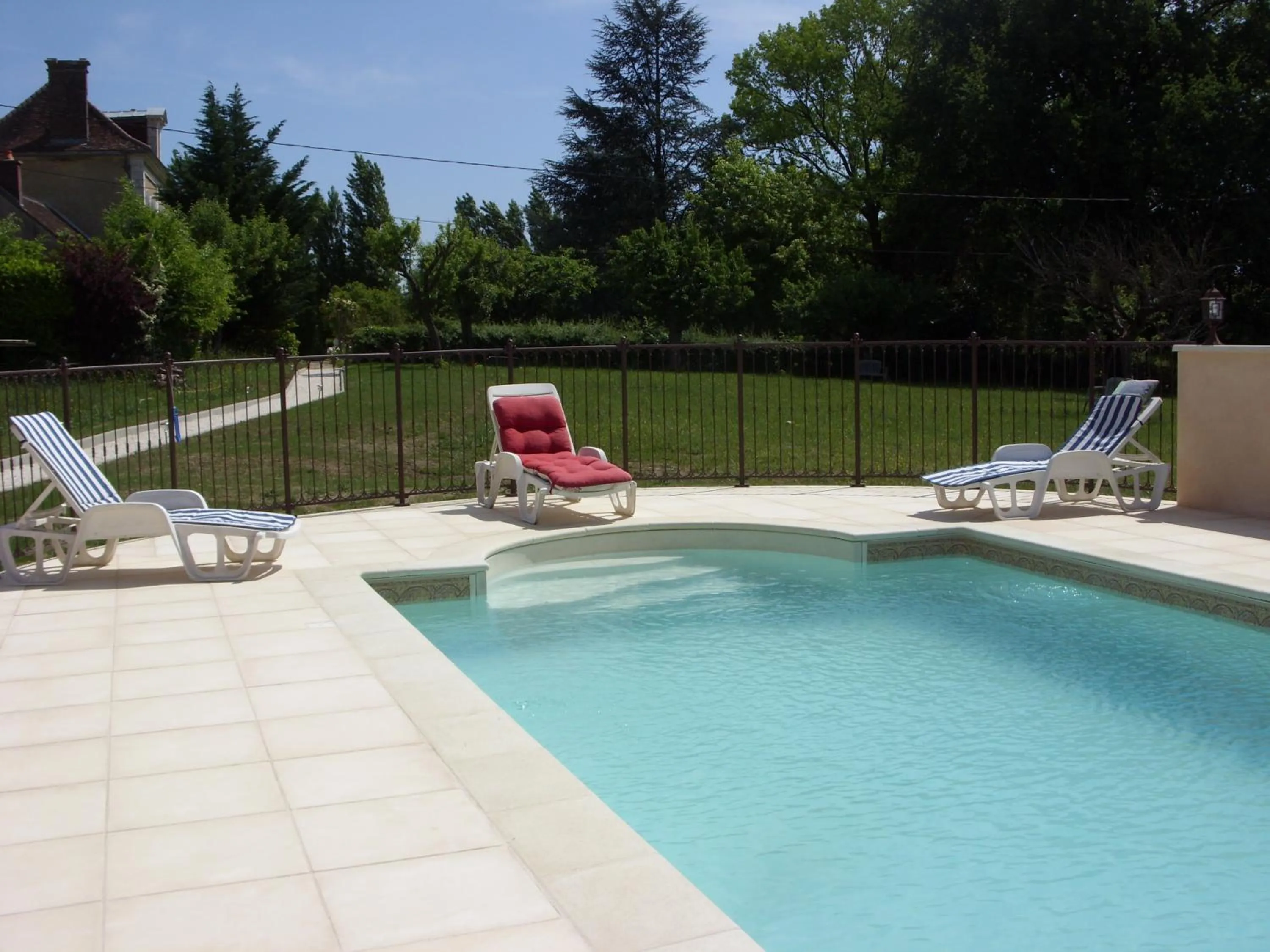 Swimming pool in Domaine de Sainte Anne