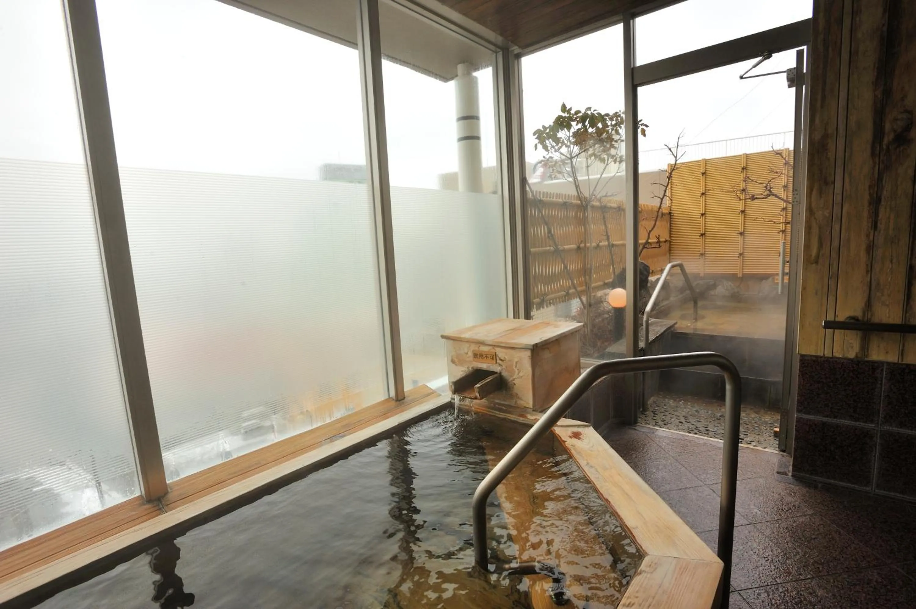 Hot Spring Bath in Rako Hananoi Hotel