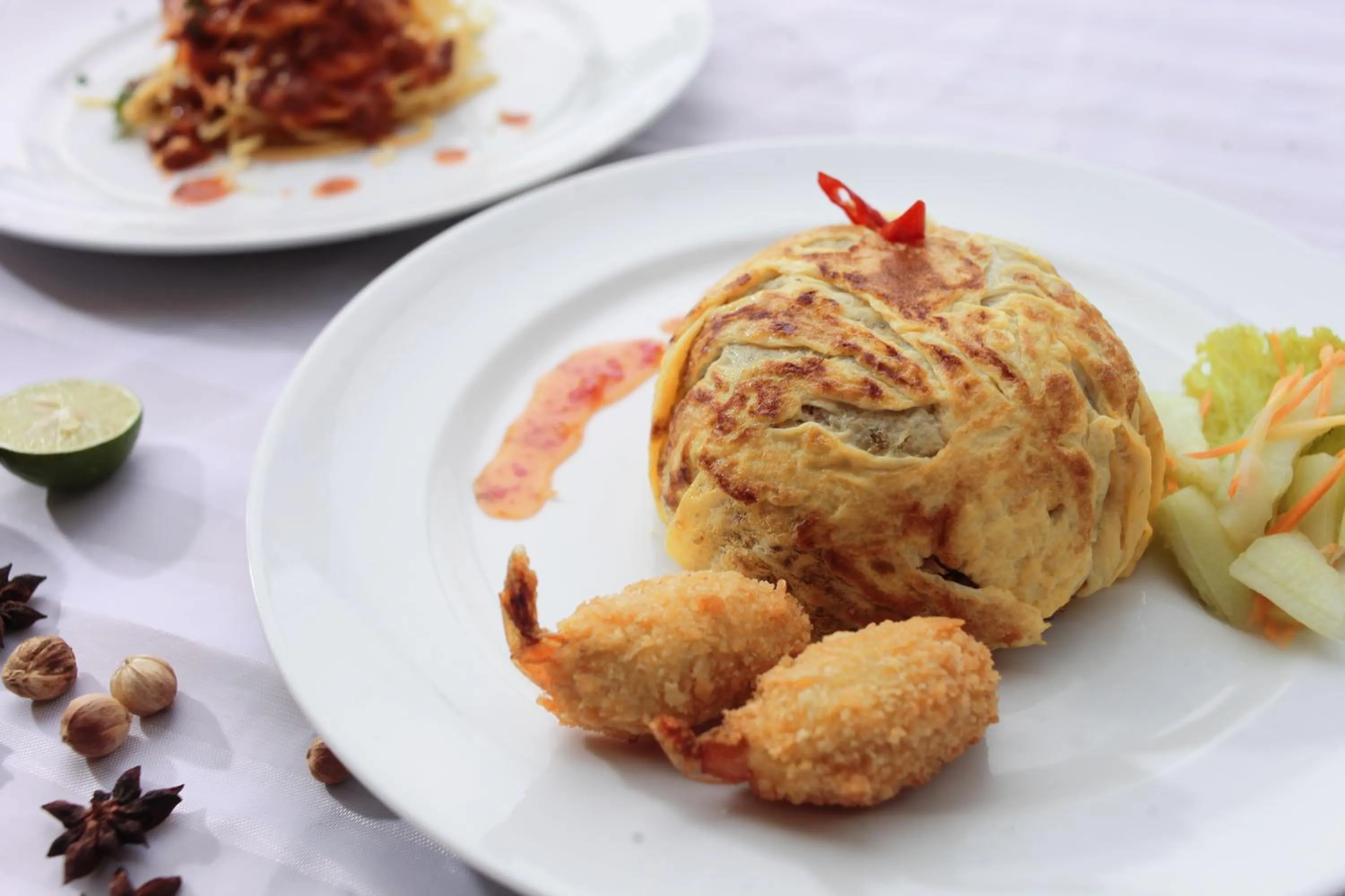 Food close-up in The Square Surabaya Hotel