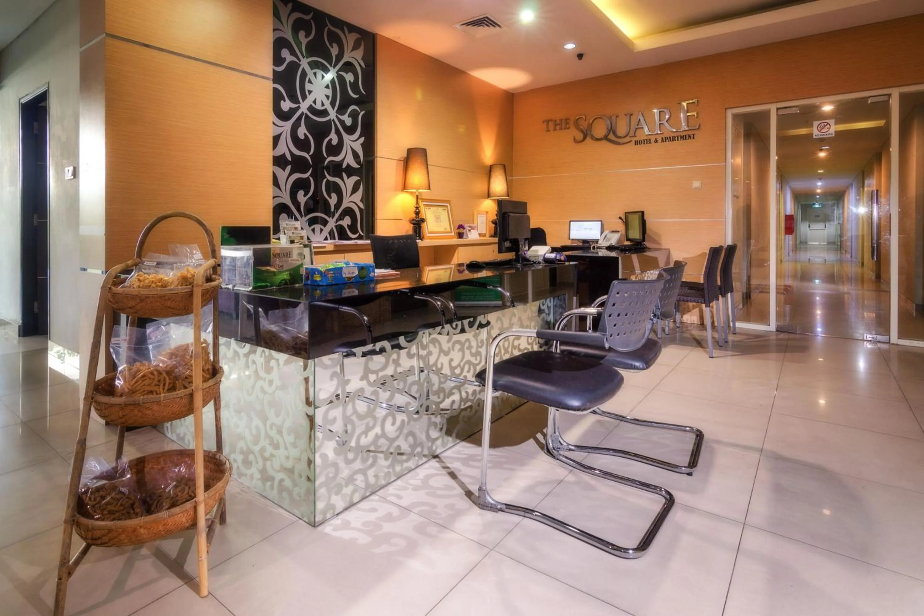 Lobby or reception in The Square Surabaya Hotel