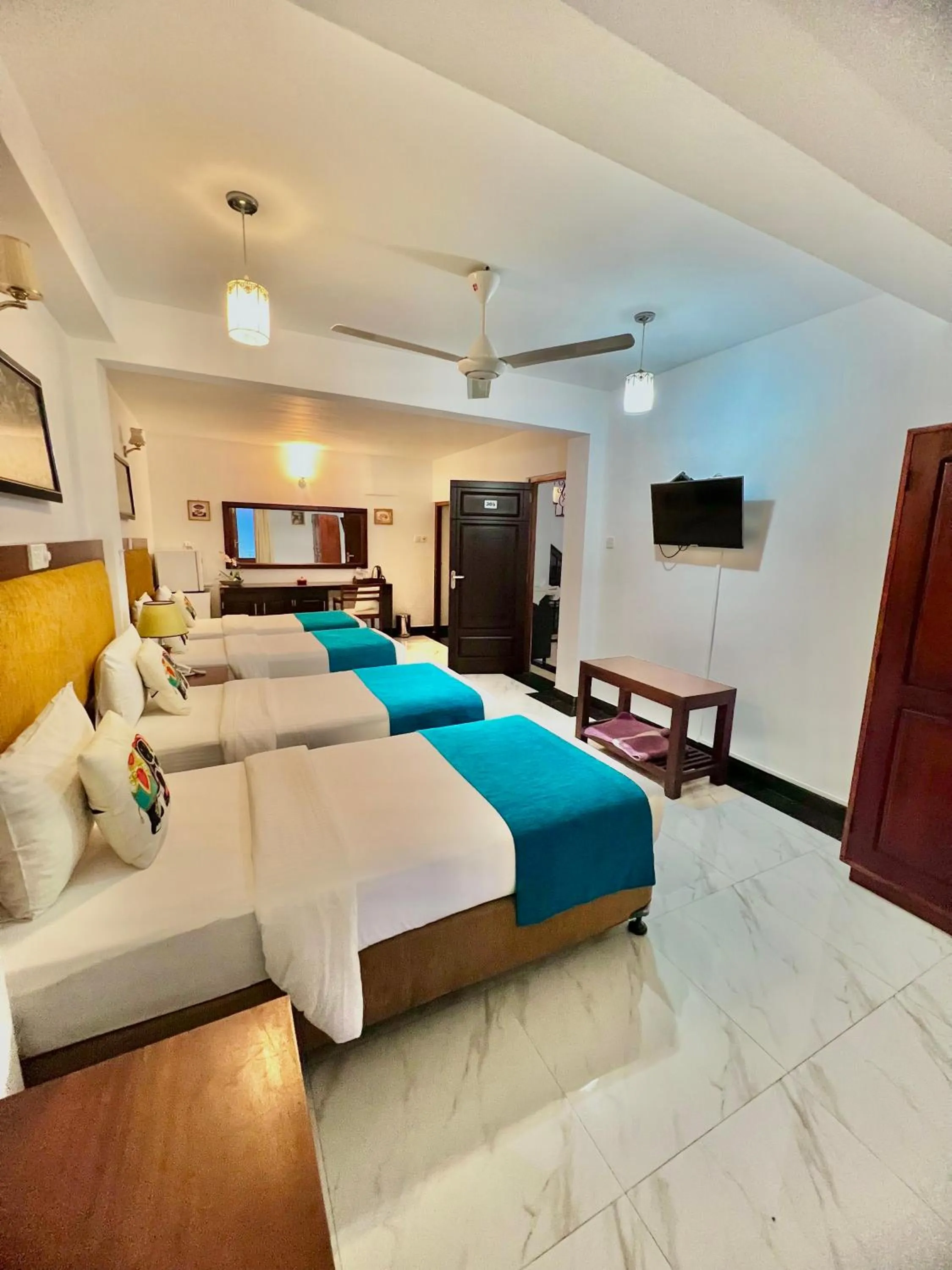 Bed in The Grand Hanthana