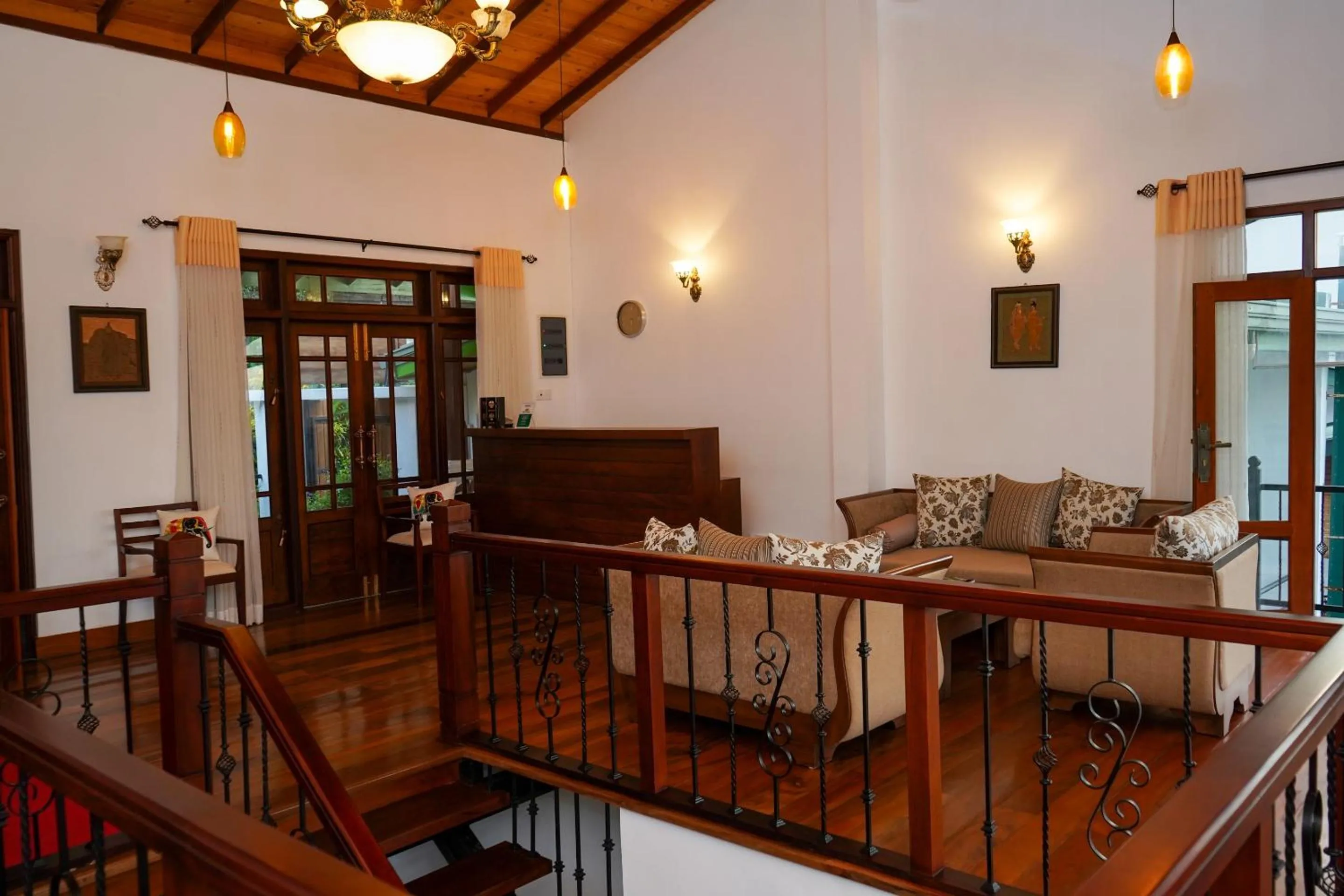 Lobby or reception in The Grand Hanthana