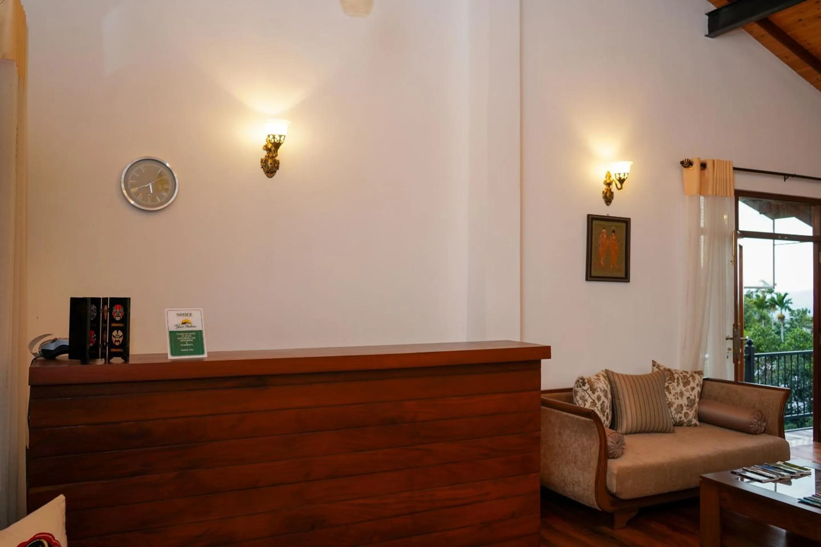 Lobby or reception in The Grand Hanthana