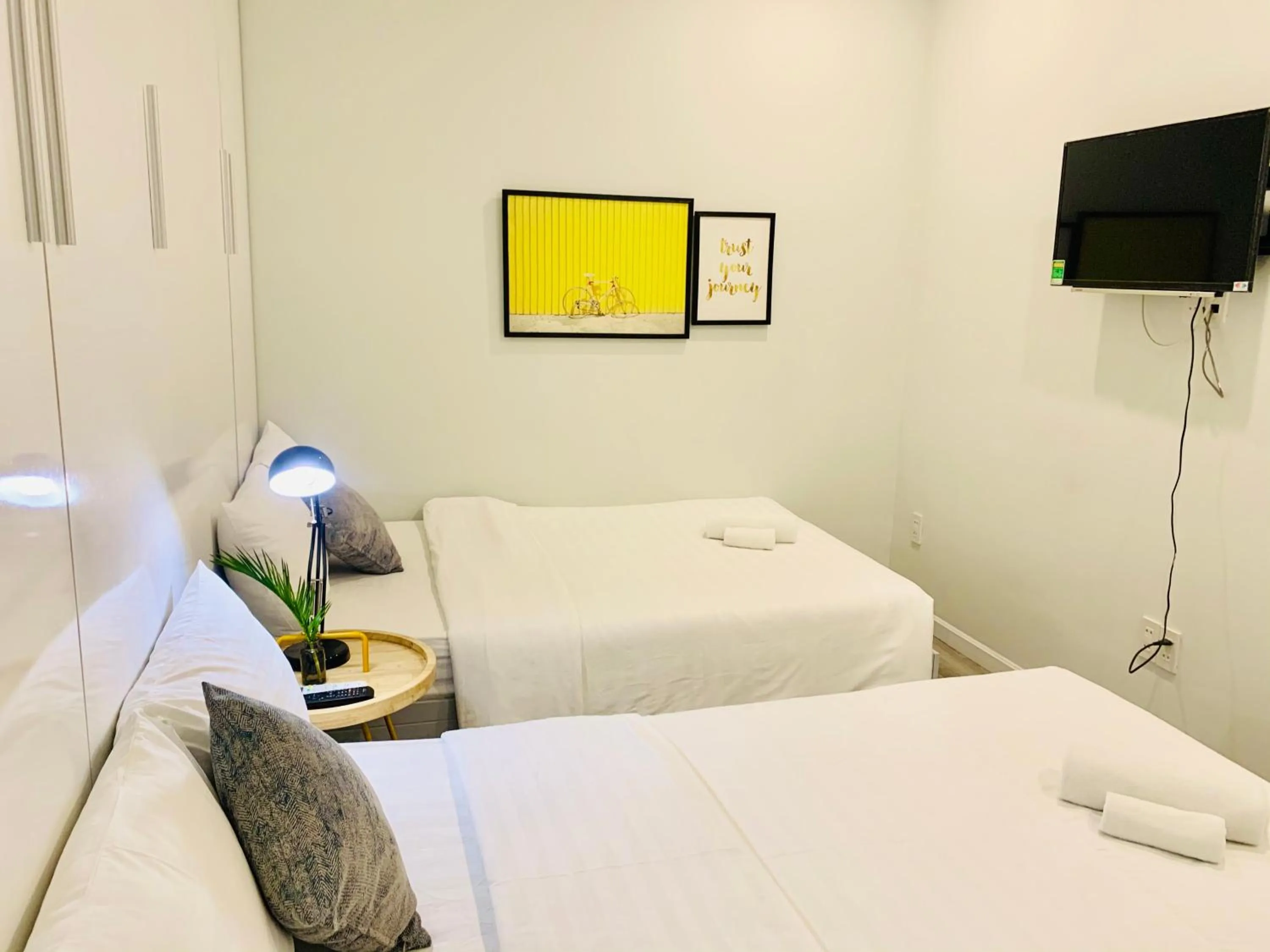 Bed in Moonlight House & Apartment Nha Trang