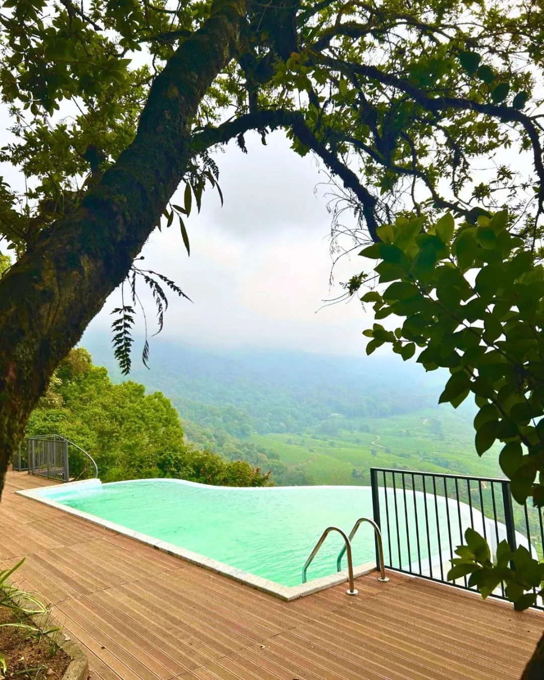 Mountain view in Blackberry Hills Munnar Nature Resort & Spa