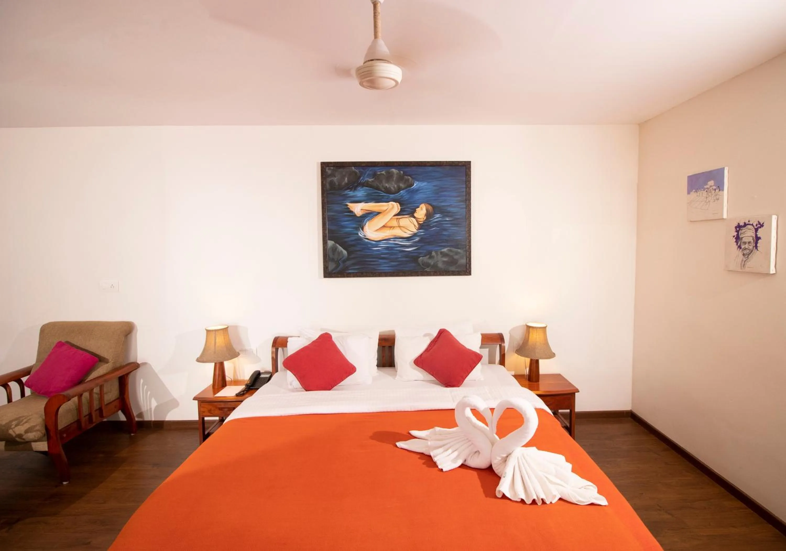 Bed in Blackberry Hills Munnar Nature Resort & Spa