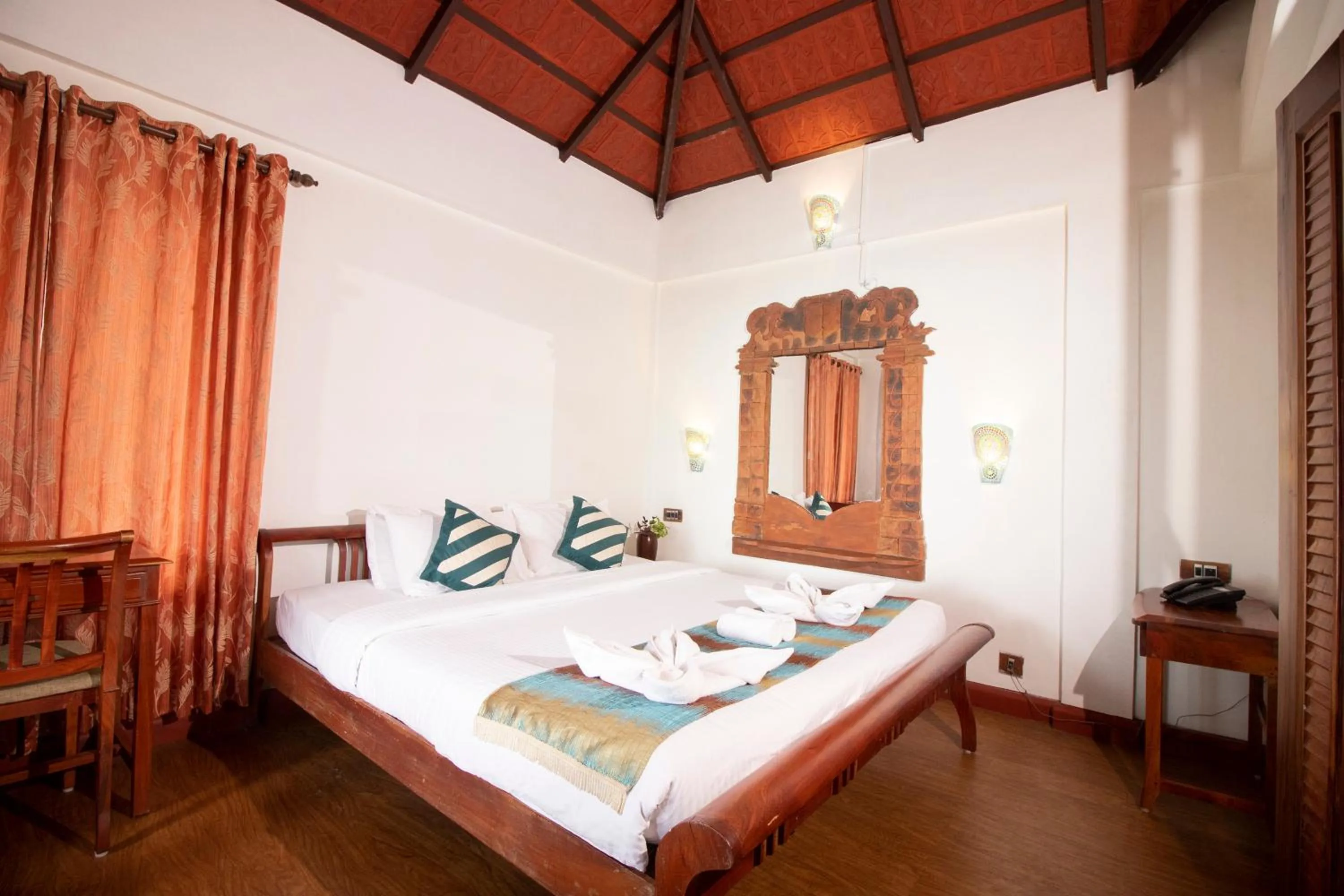 Bed in Blackberry Hills Munnar Nature Resort & Spa