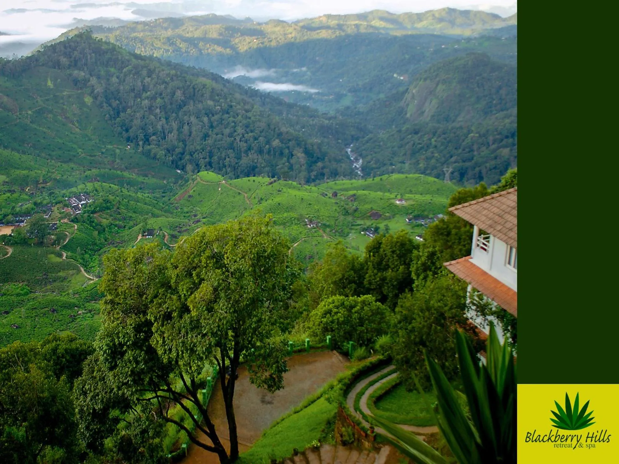 Bird's eye view in Blackberry Hills Munnar Nature Resort & Spa