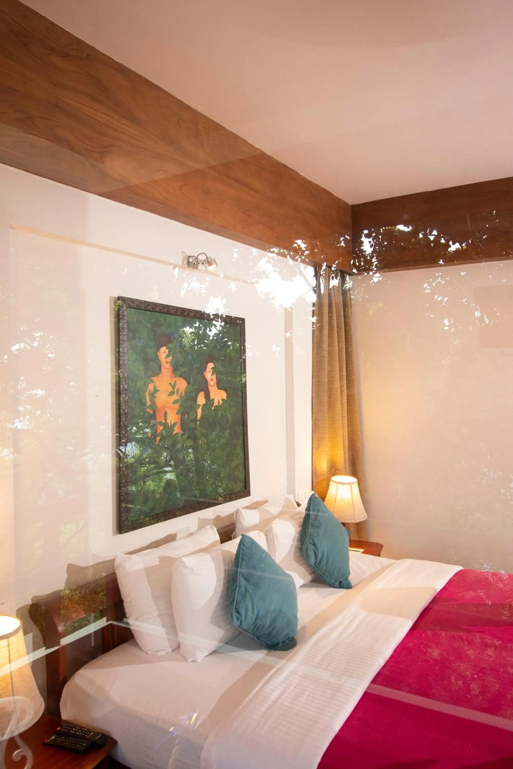 Bed in Blackberry Hills Munnar Nature Resort & Spa