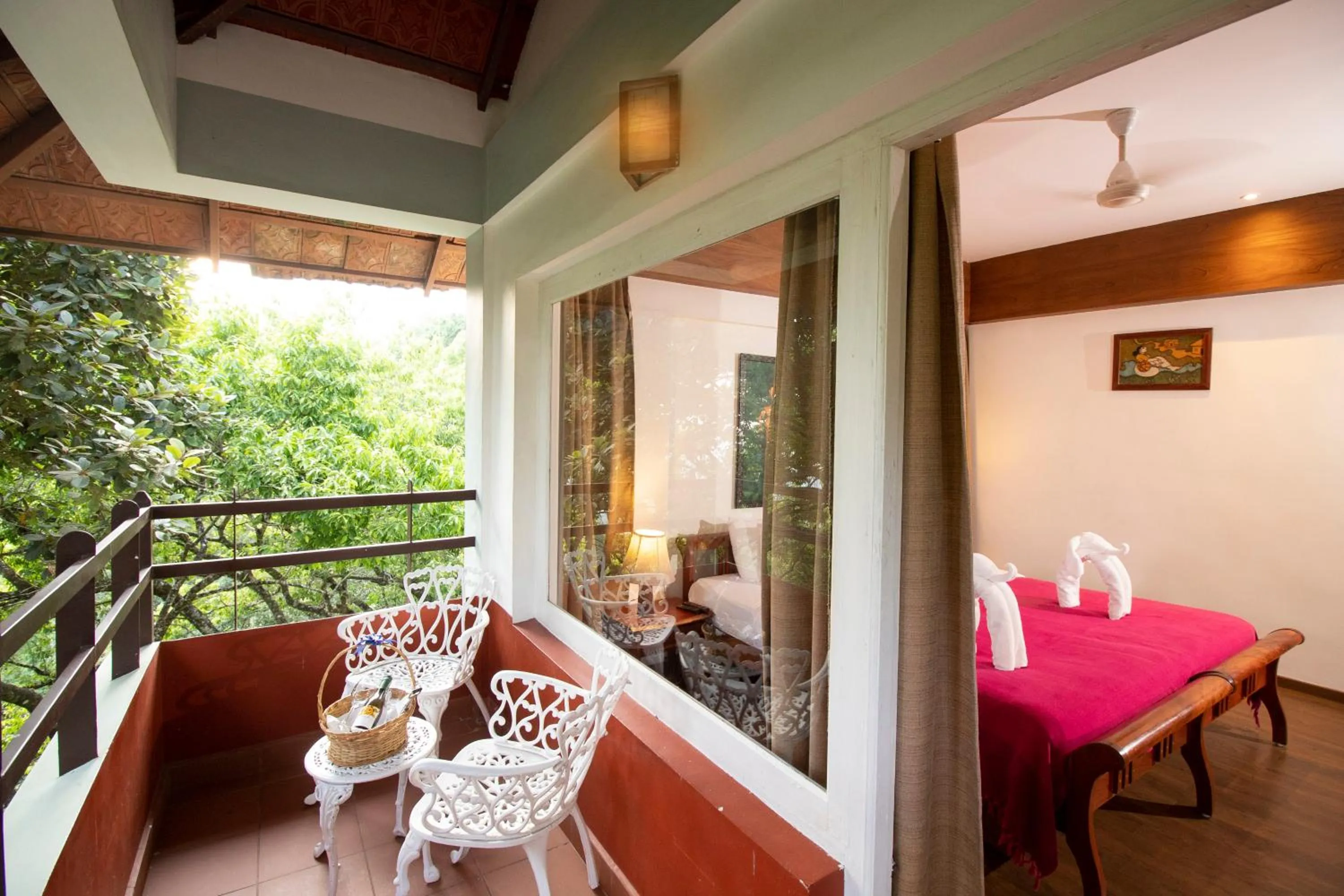 Balcony/Terrace in Blackberry Hills Munnar Nature Resort & Spa