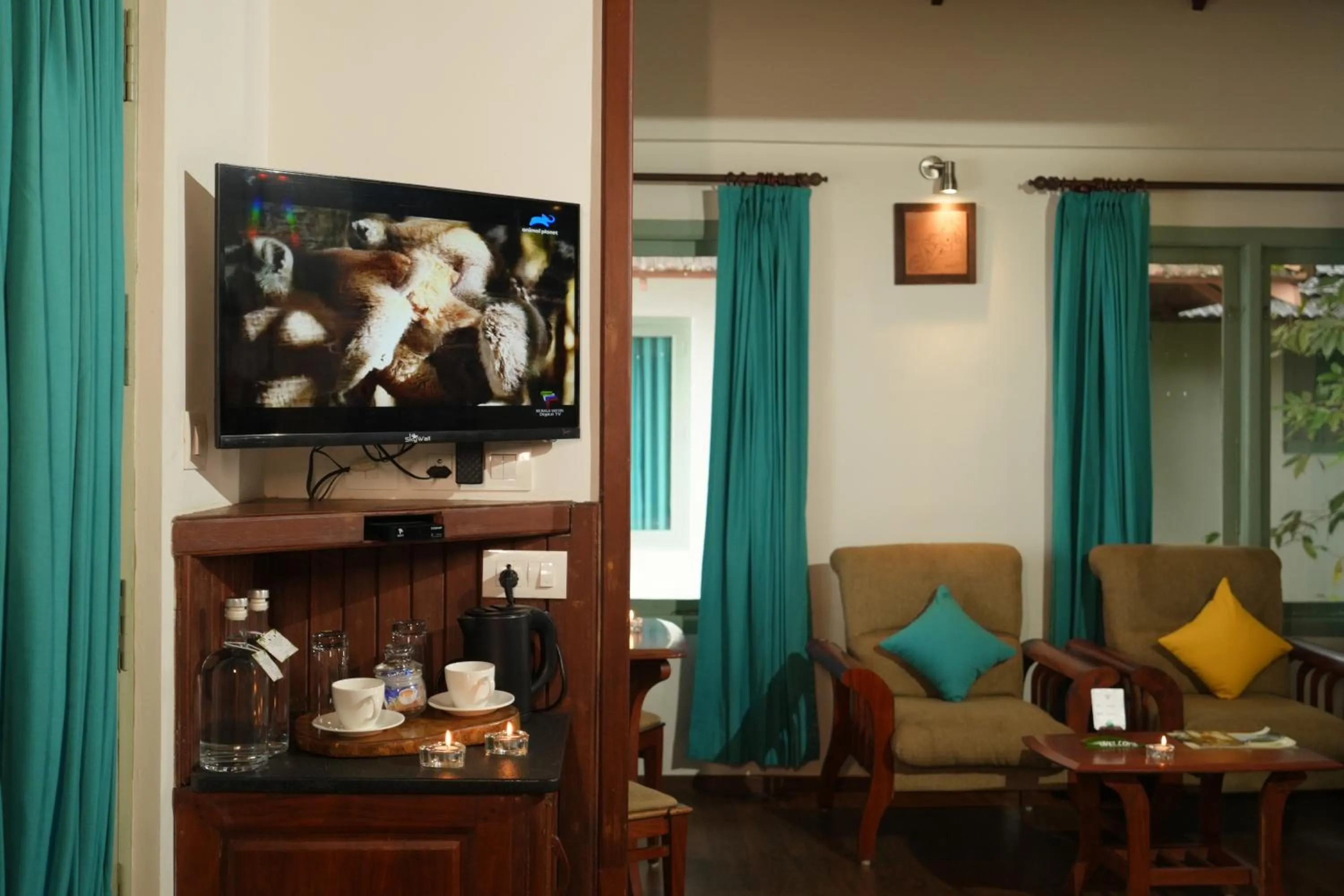 Living room in Blackberry Hills Munnar Nature Resort & Spa