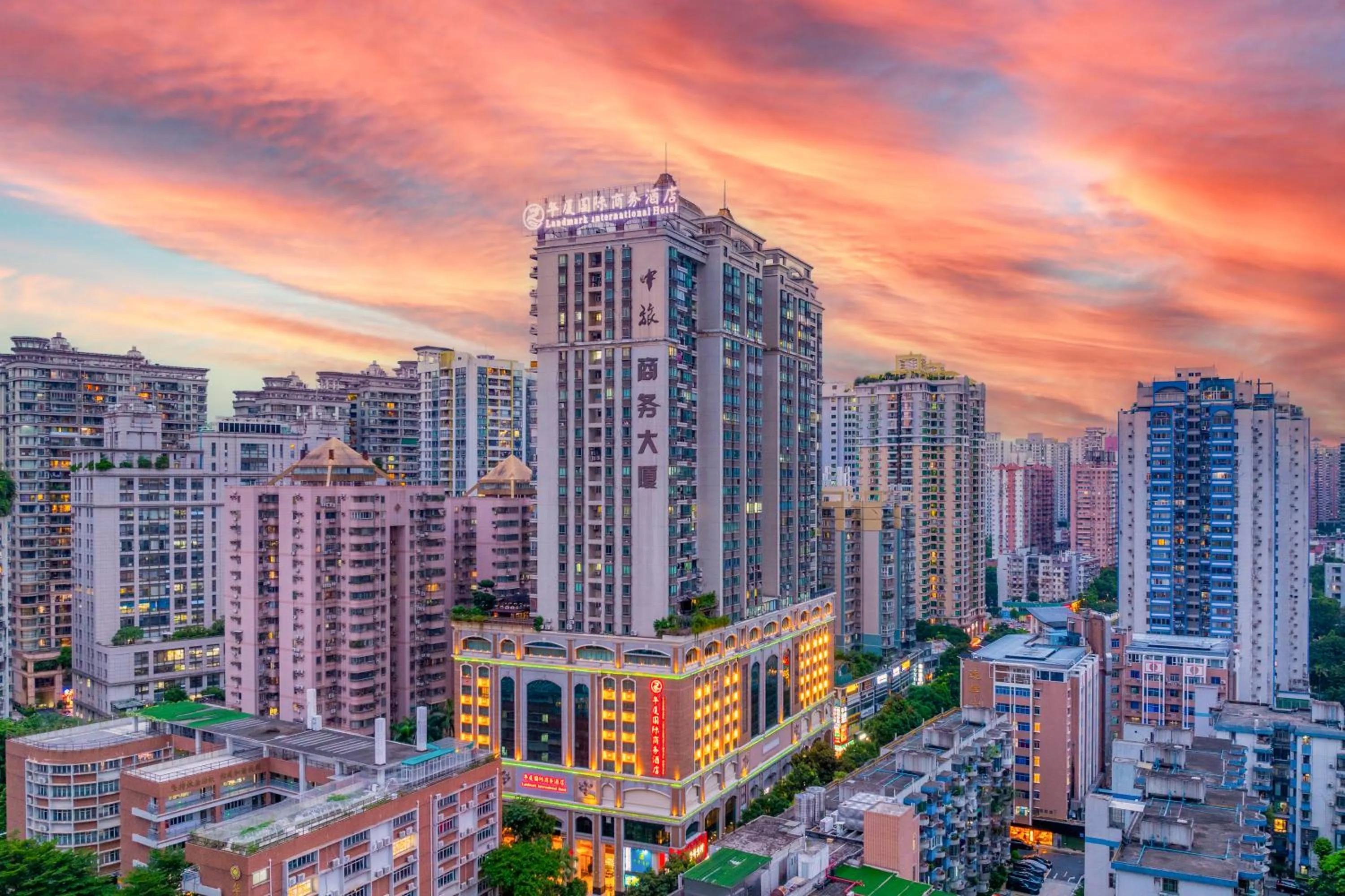 Property building in Landmark International Hotel