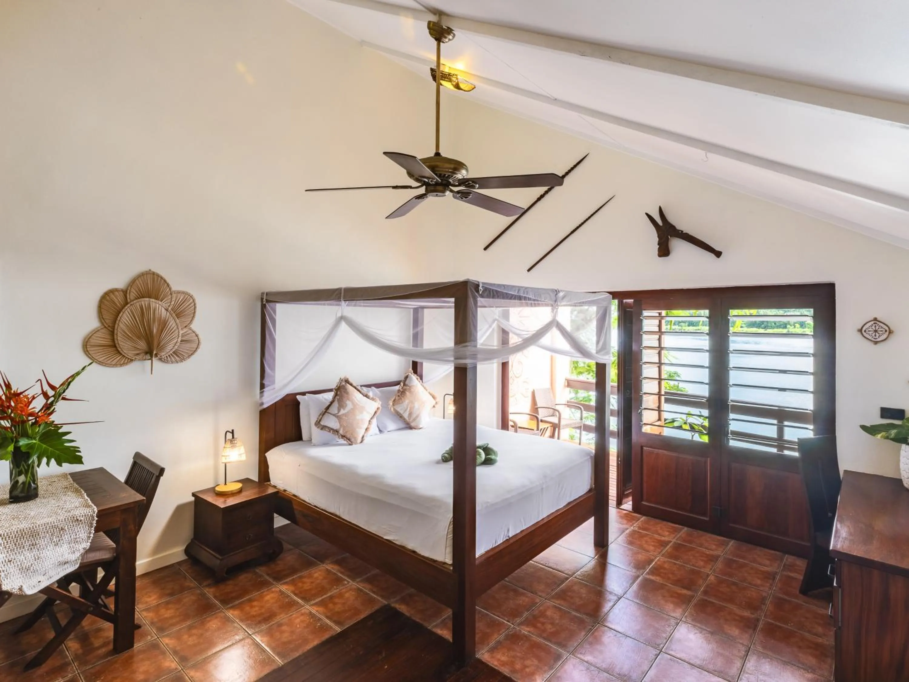 Bed in Fatumaru Lodge