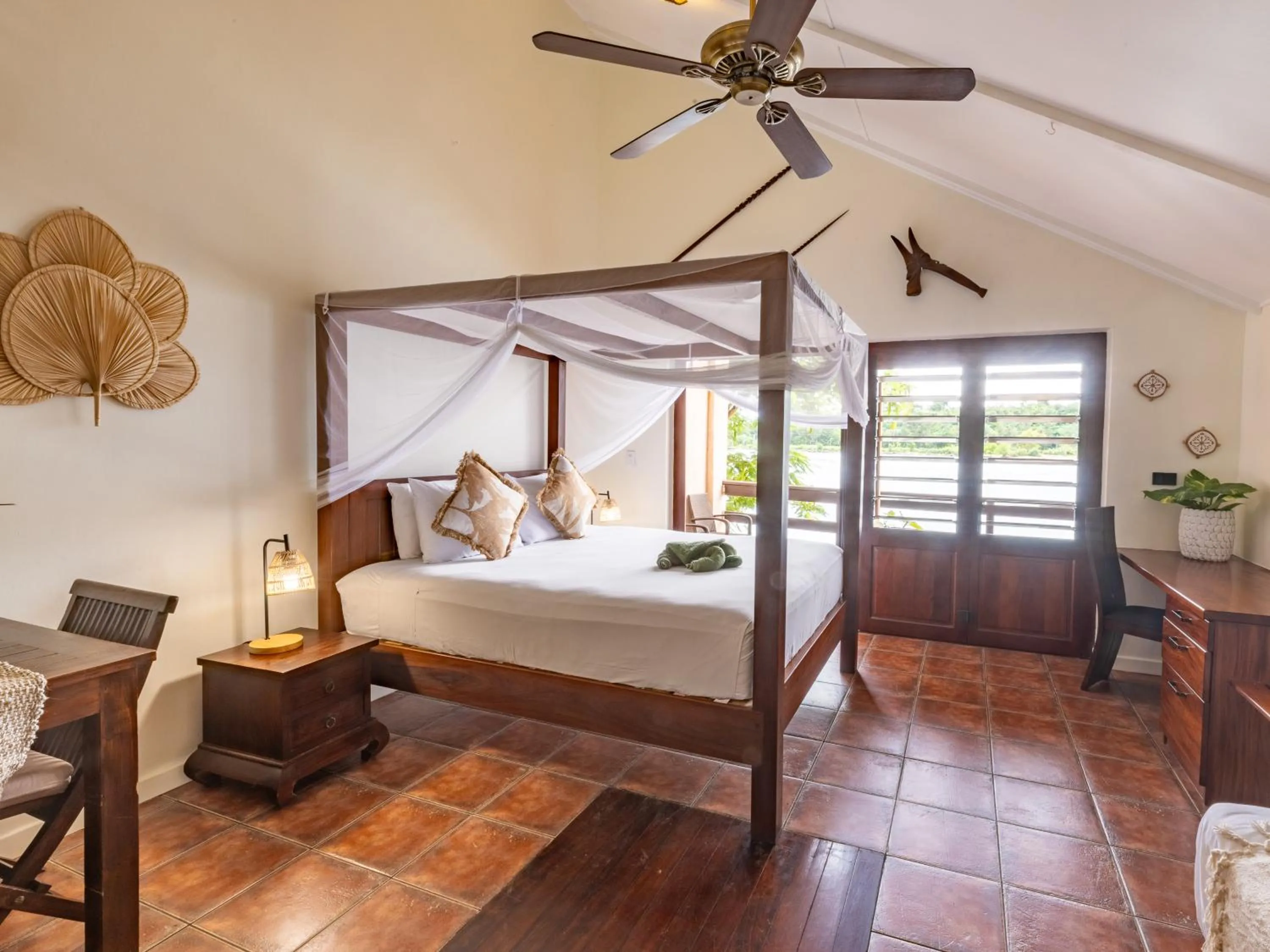 Bed in Fatumaru Lodge