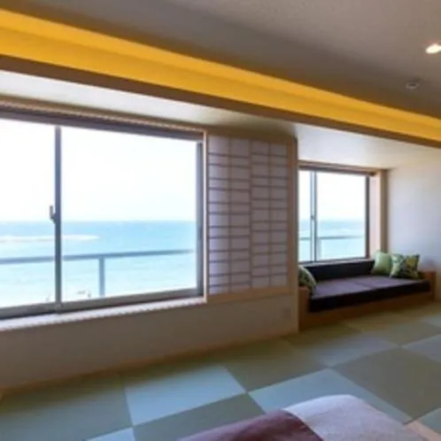 Bed in Kaike Grand Hotel Tensui