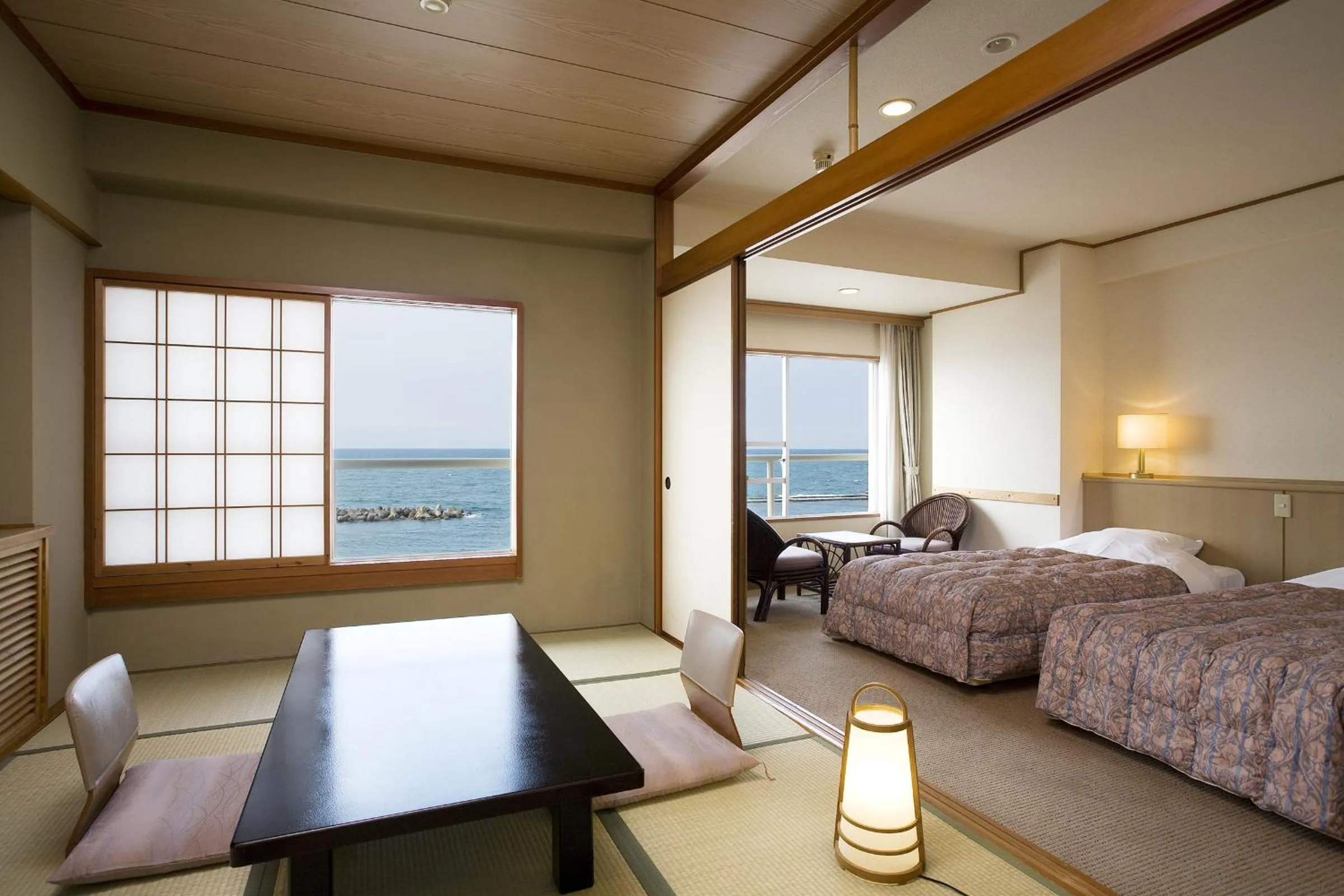 Photo of the whole room, Bed in Kaike Grand Hotel Tensui