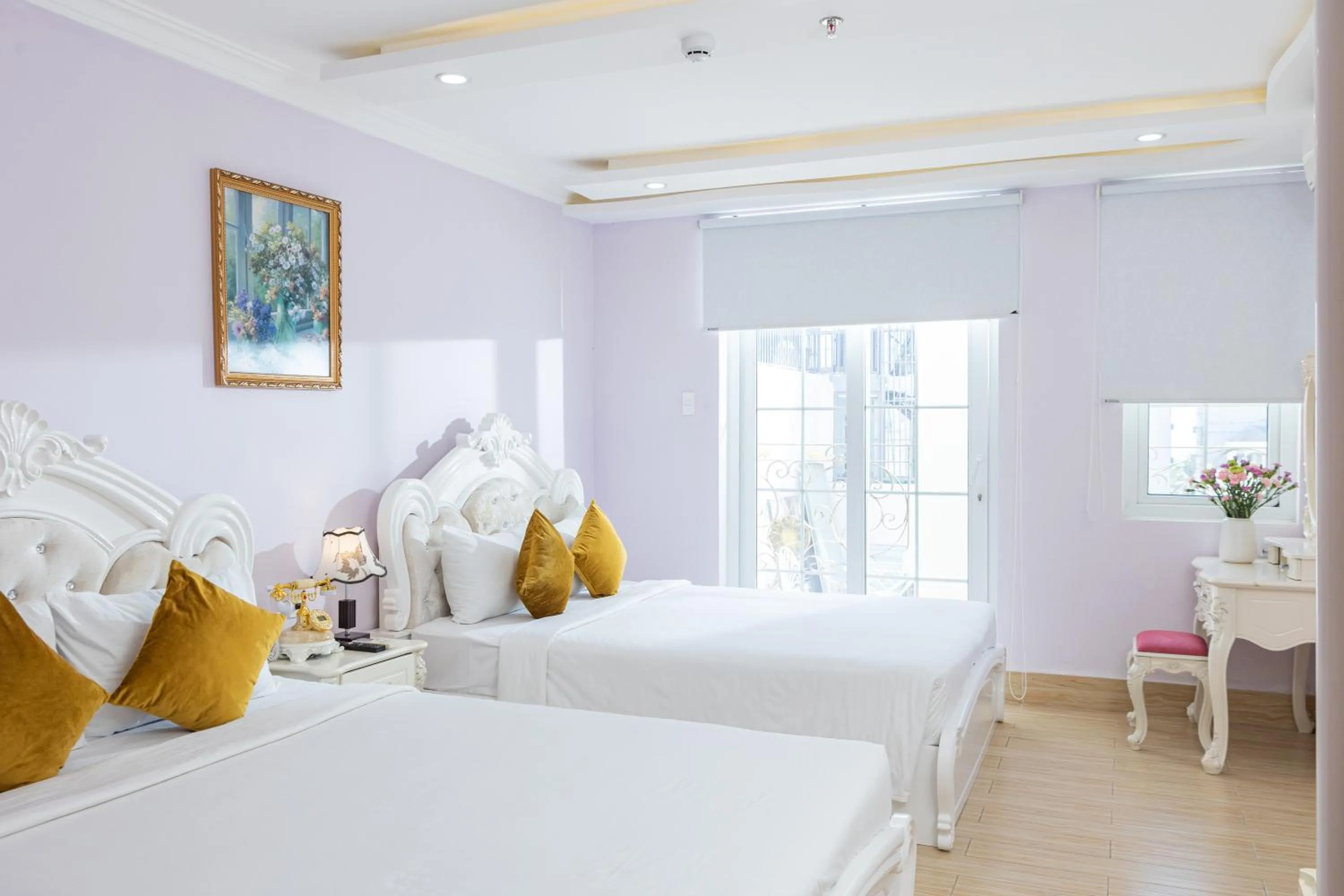 Bed in Happy Star Hotel Nha Trang