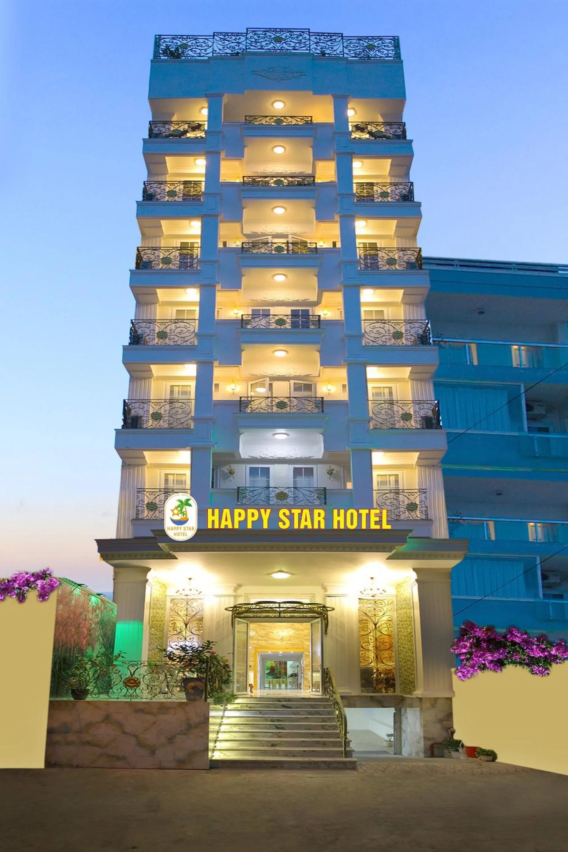 Property building in Happy Star Hotel Nha Trang