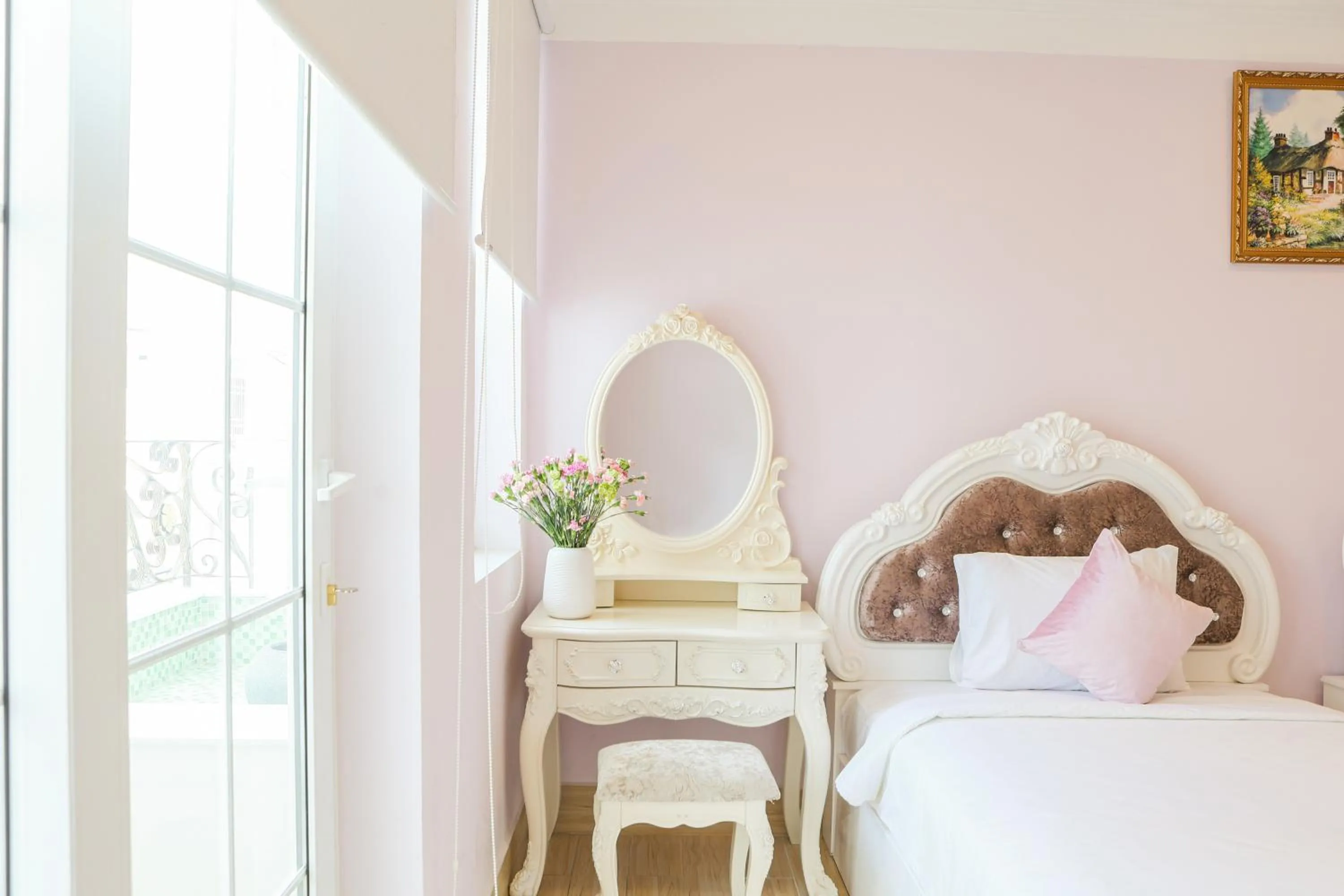 Bed in Happy Star Hotel Nha Trang