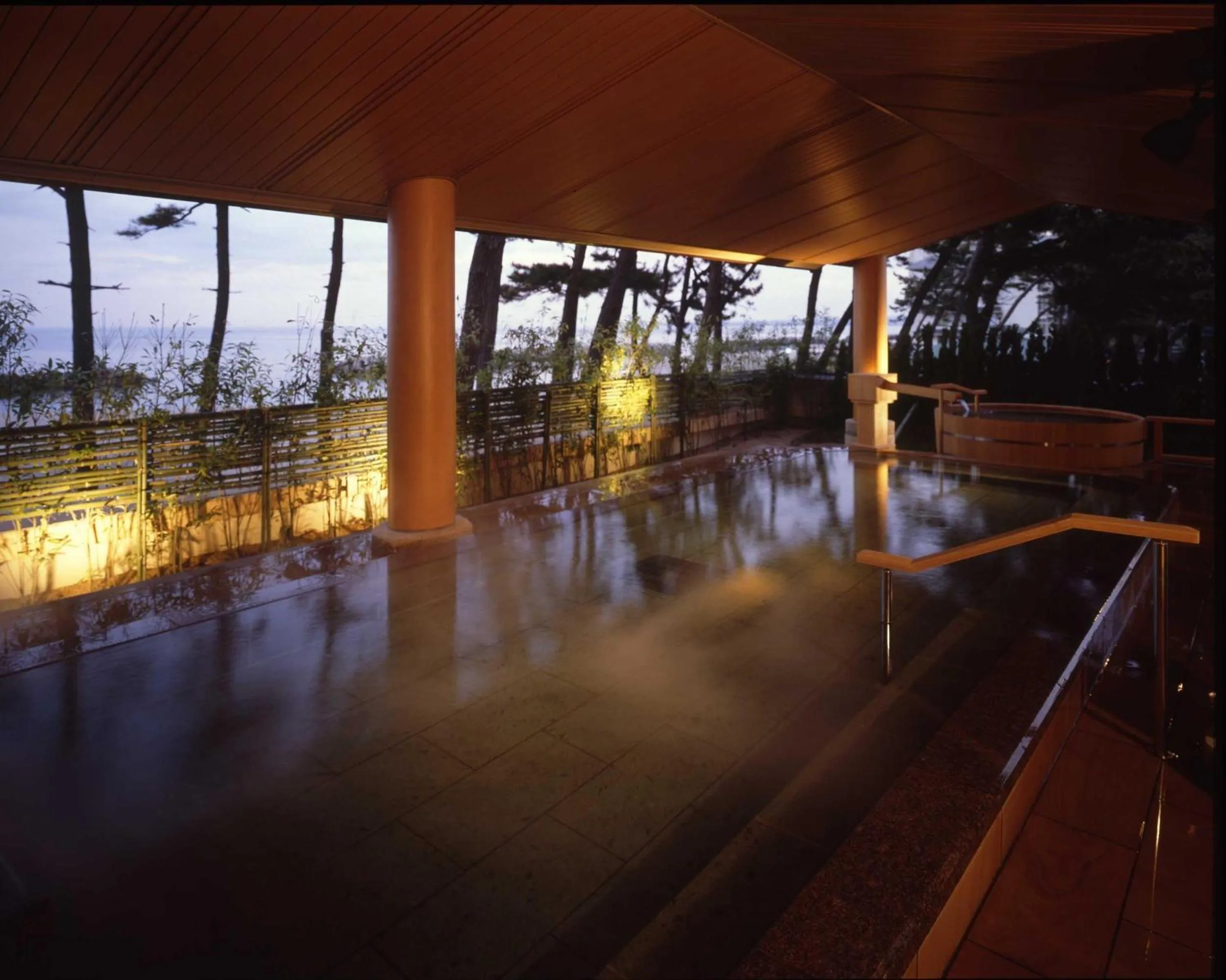 Open Air Bath in Kasuitei