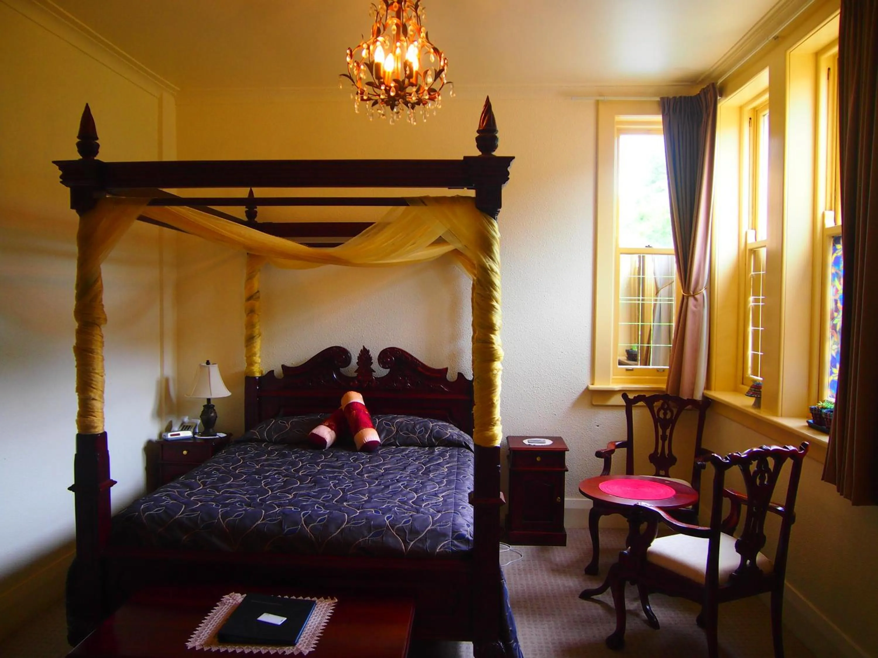 Bedroom, Bed in Manor Views NZ