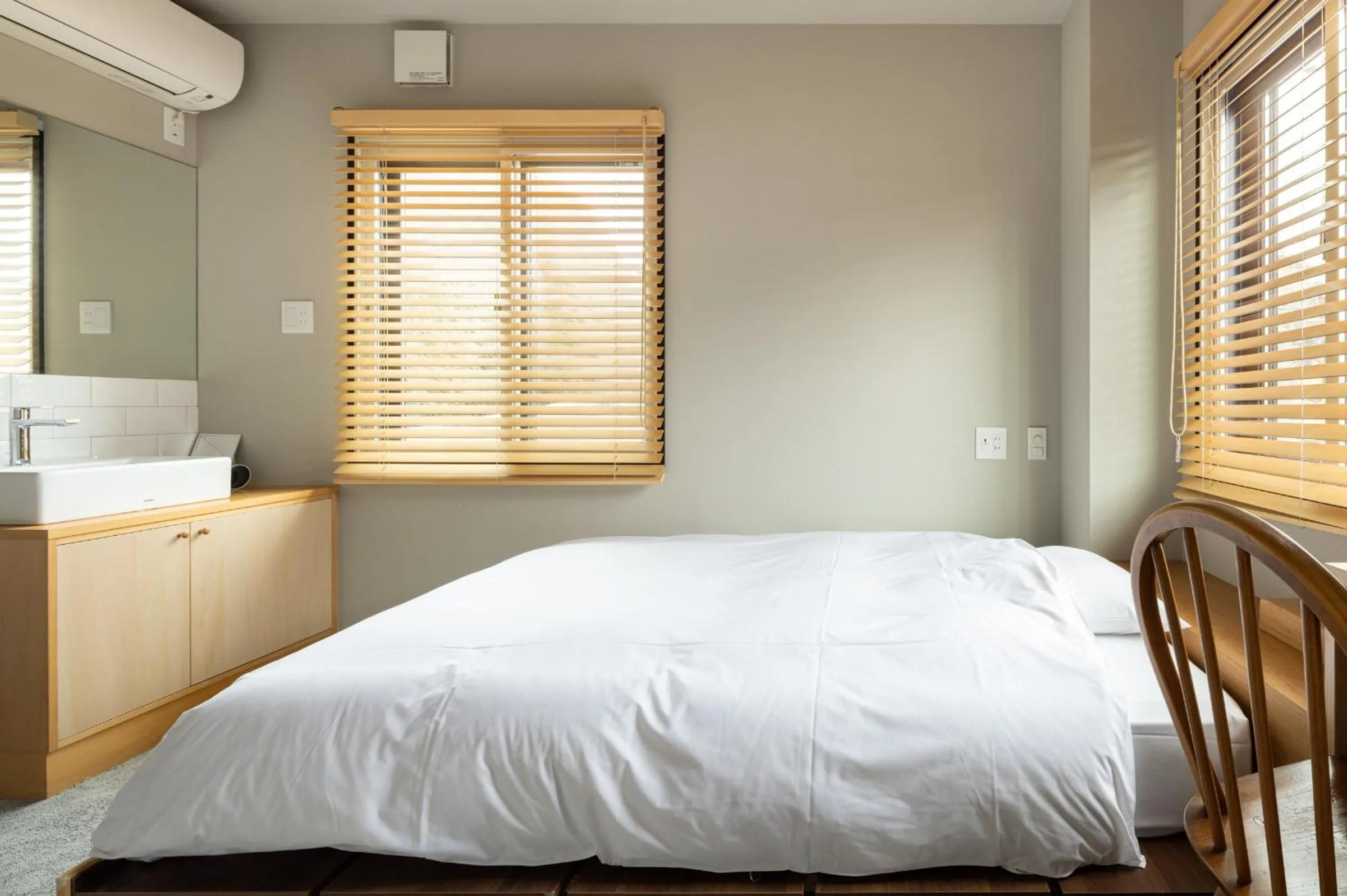 Bed in Yado Arashiyama -13 years old or older only-