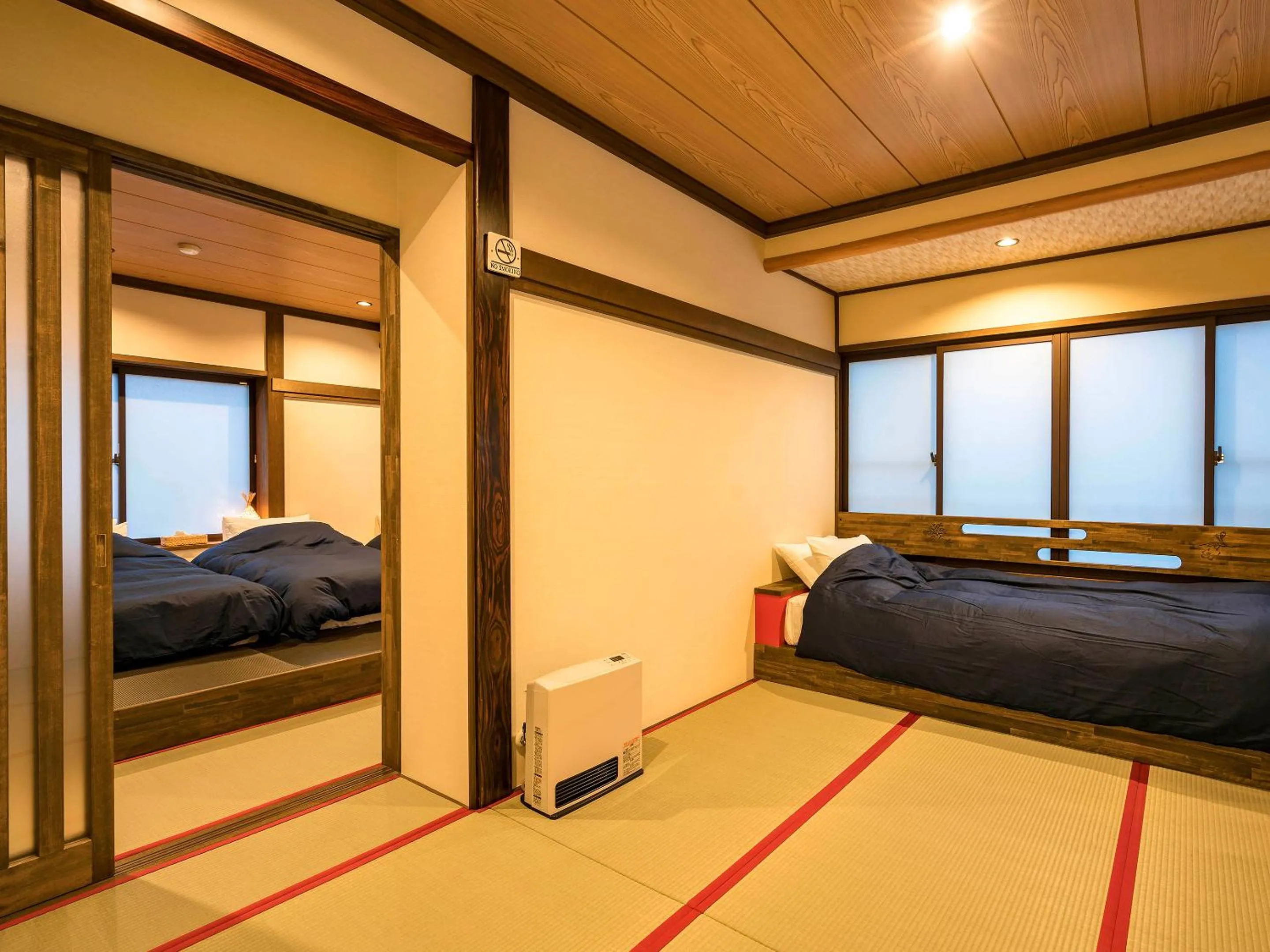 Bed in Shirakaba
