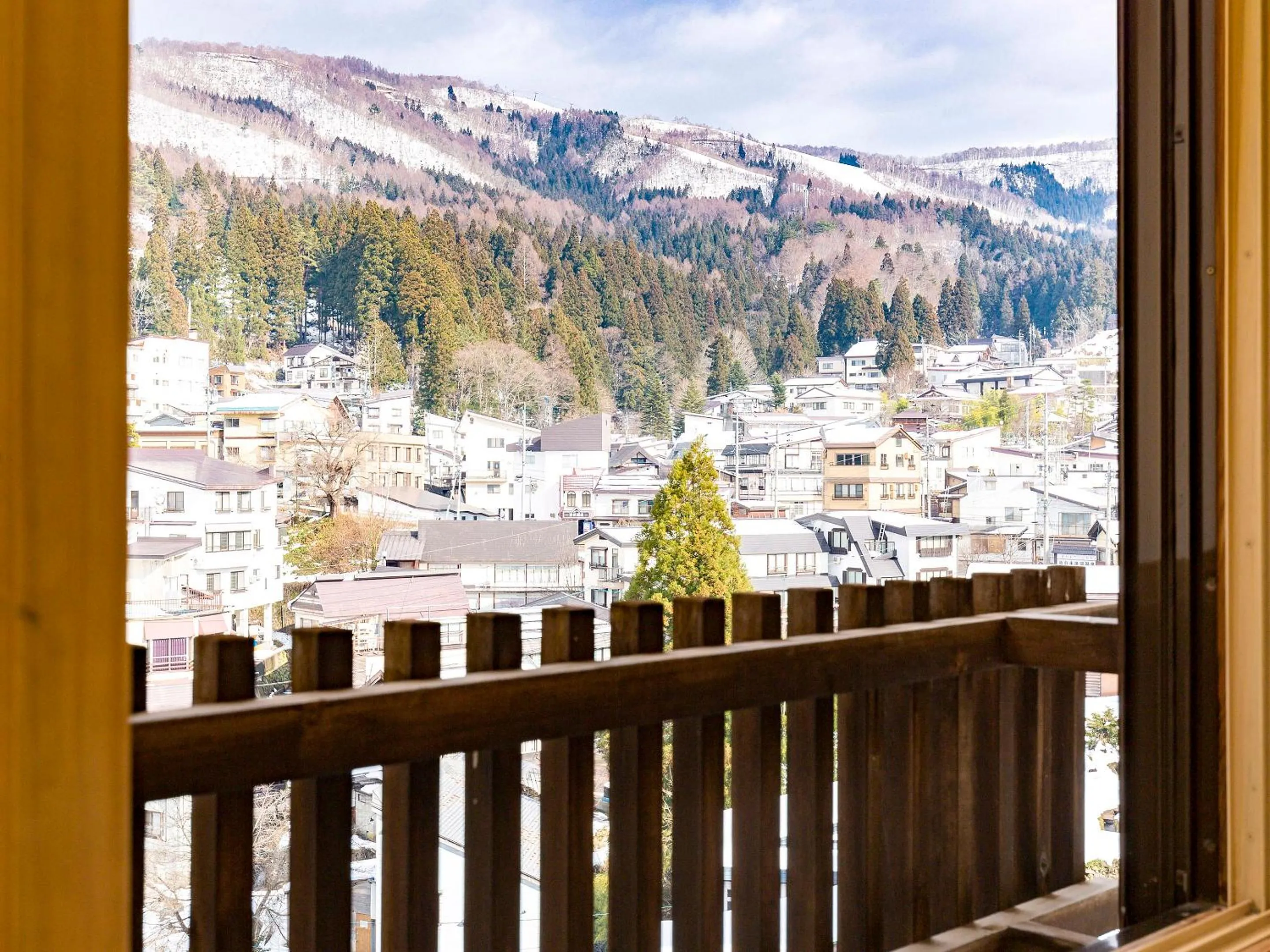 Natural landscape in Shirakaba