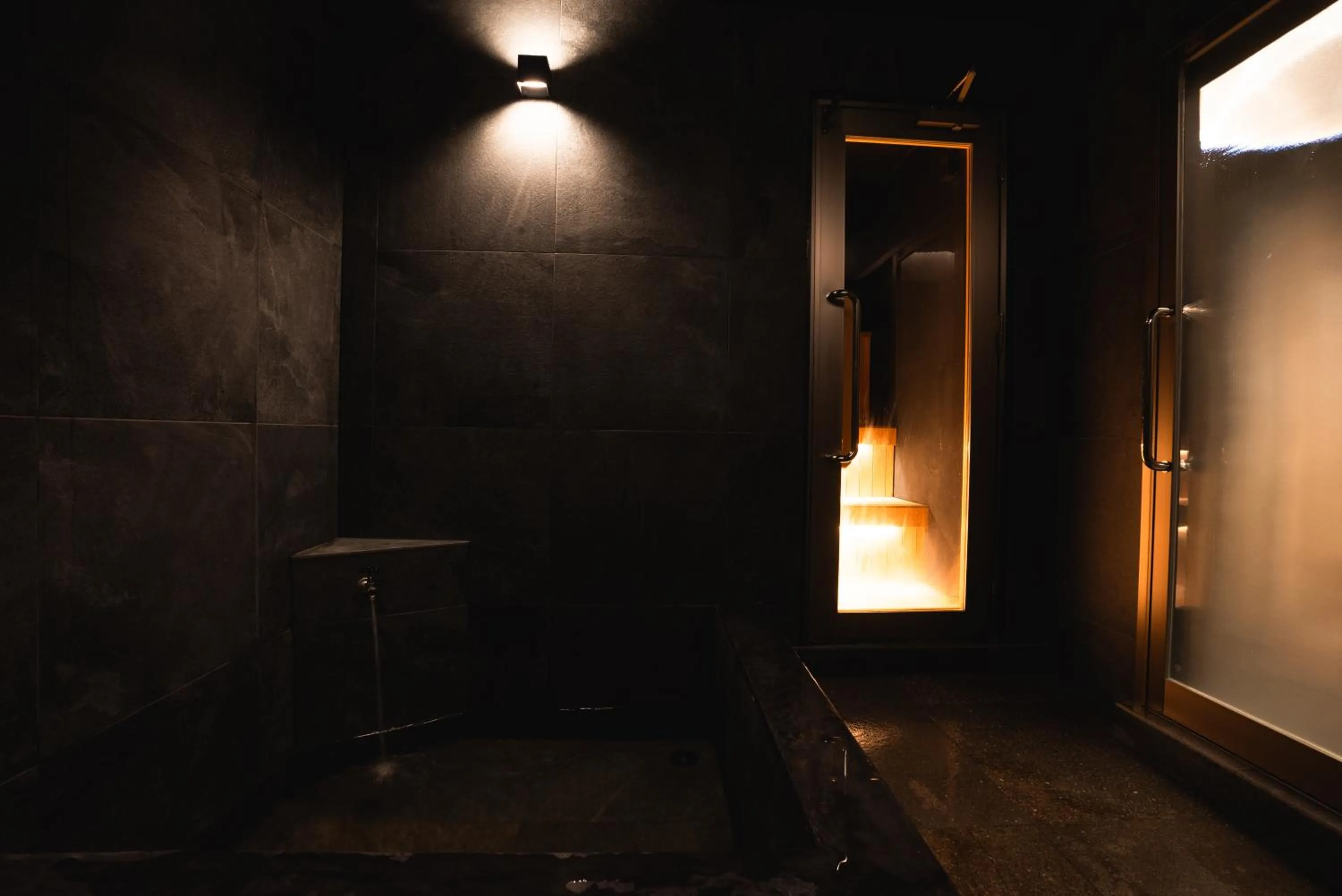 Hot Spring Bath in Shirakaba