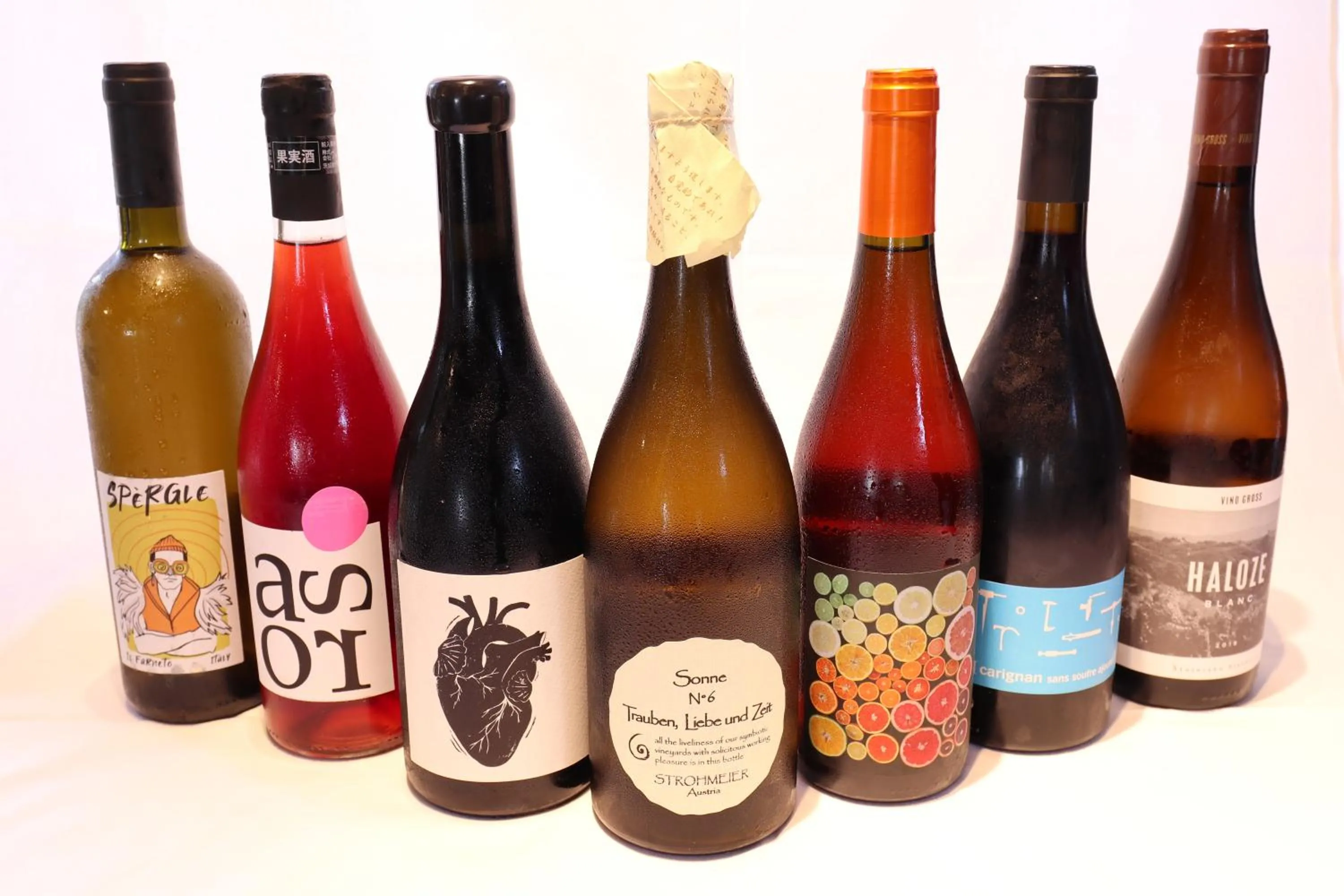 Alcoholic drinks in Shirakaba