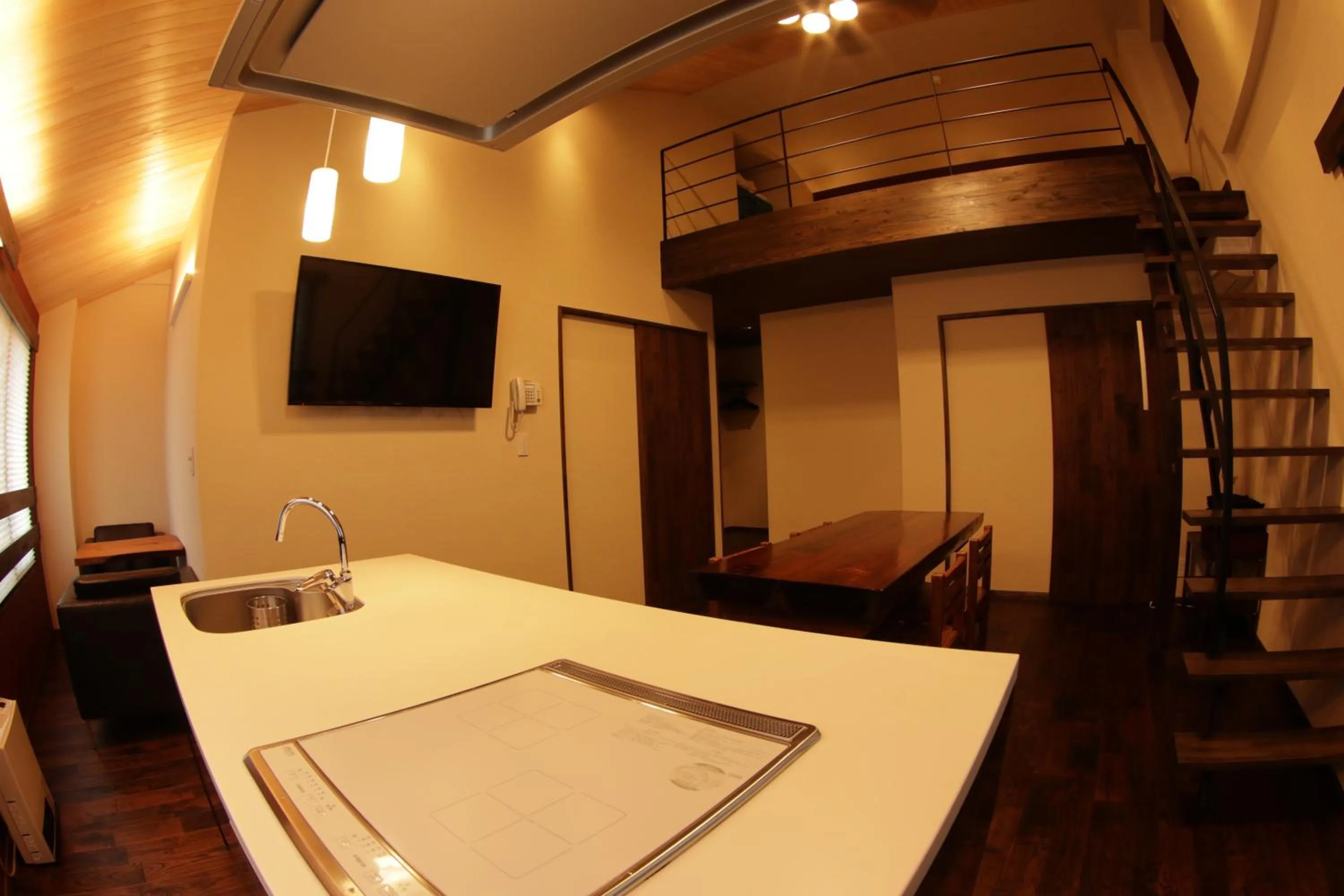 Kitchen or kitchenette in Shirakaba