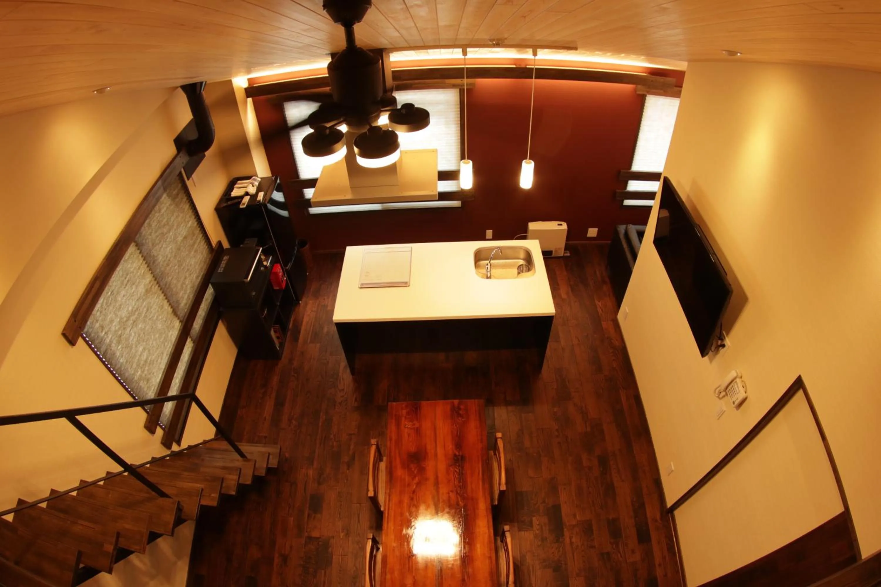 Kitchen or kitchenette in Shirakaba