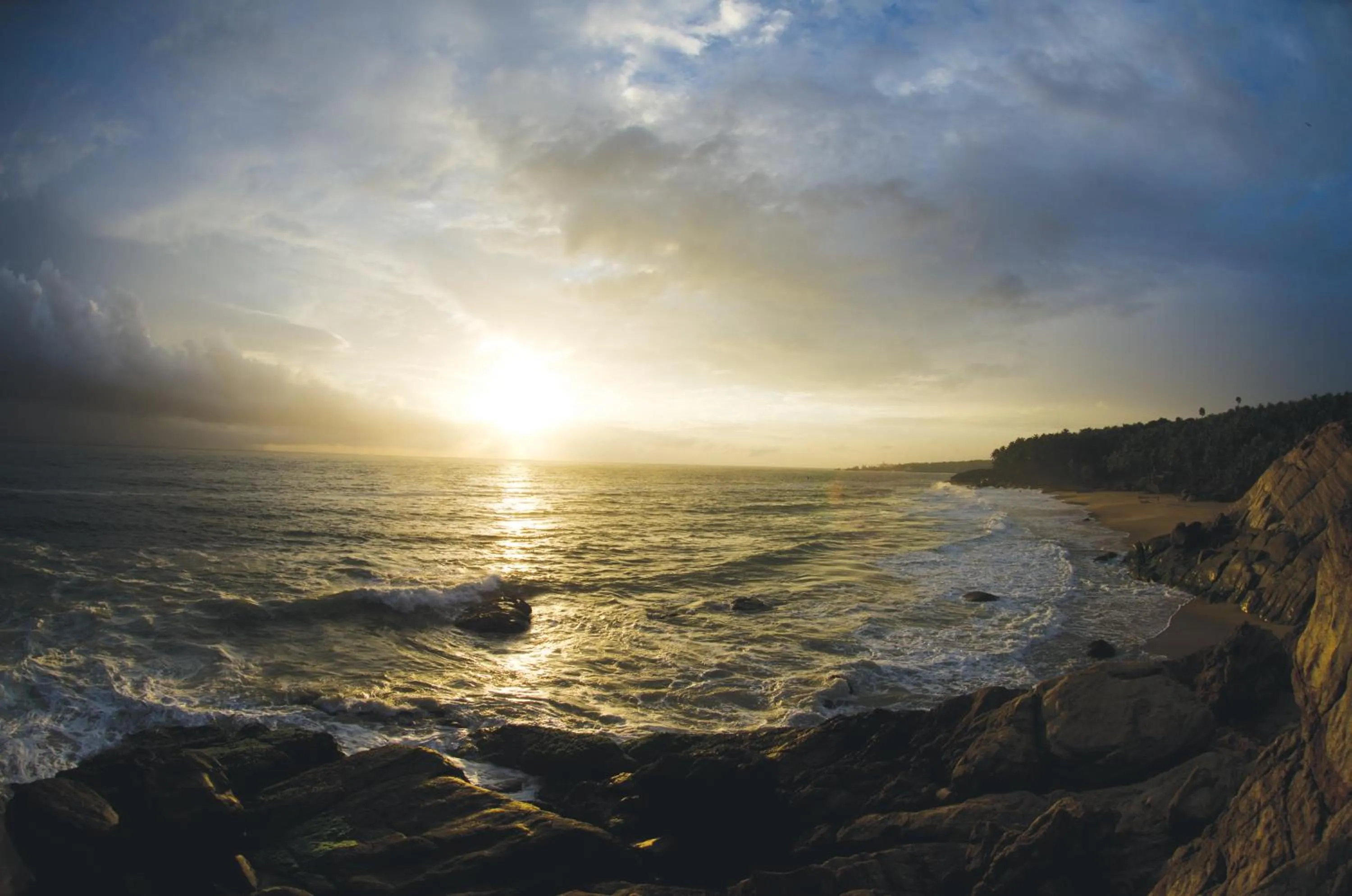 Beach in Niraamaya Wellness Retreats, Surya Samudra, Kovalam
