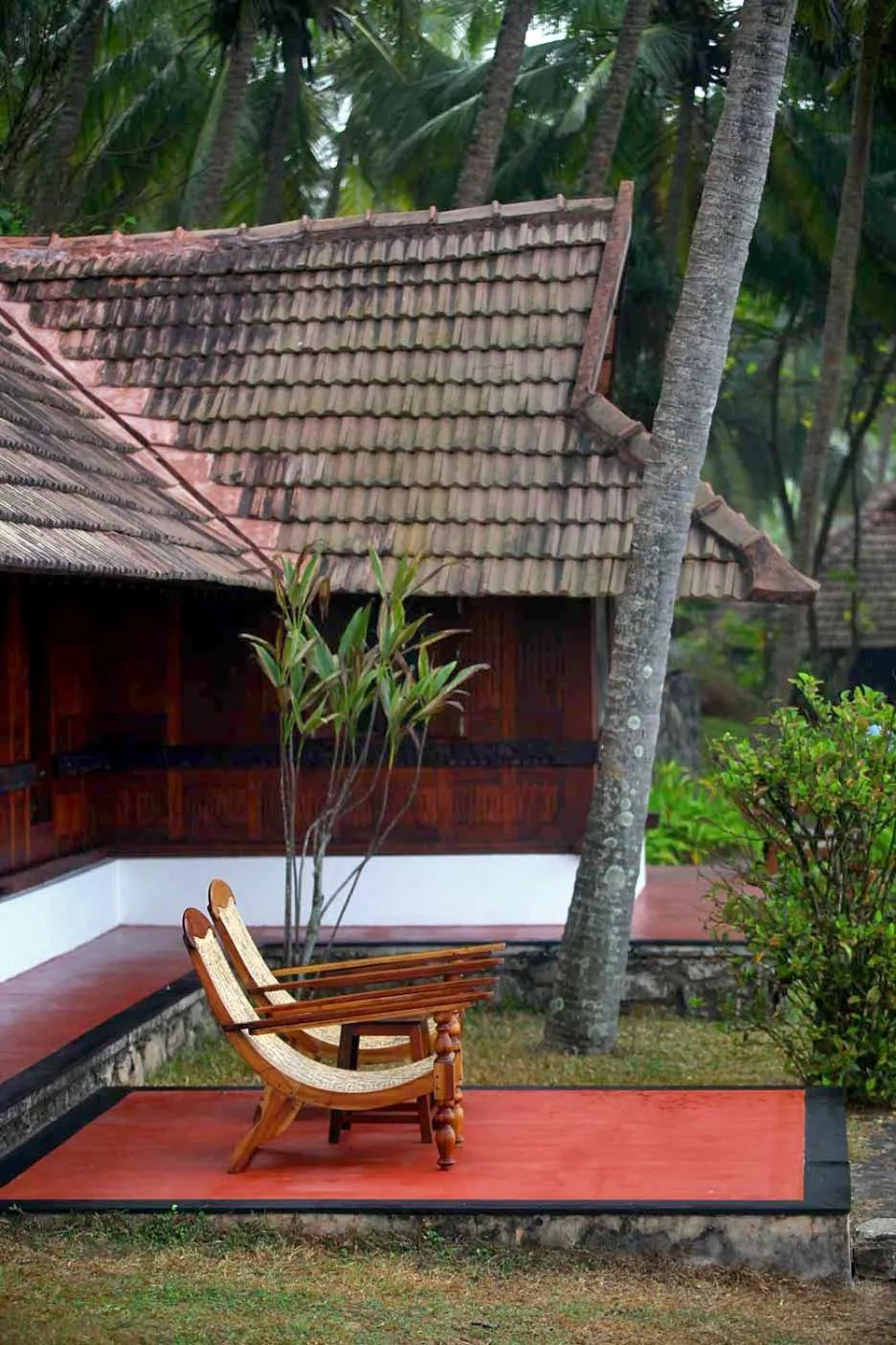 Patio in Niraamaya Wellness Retreats, Surya Samudra, Kovalam