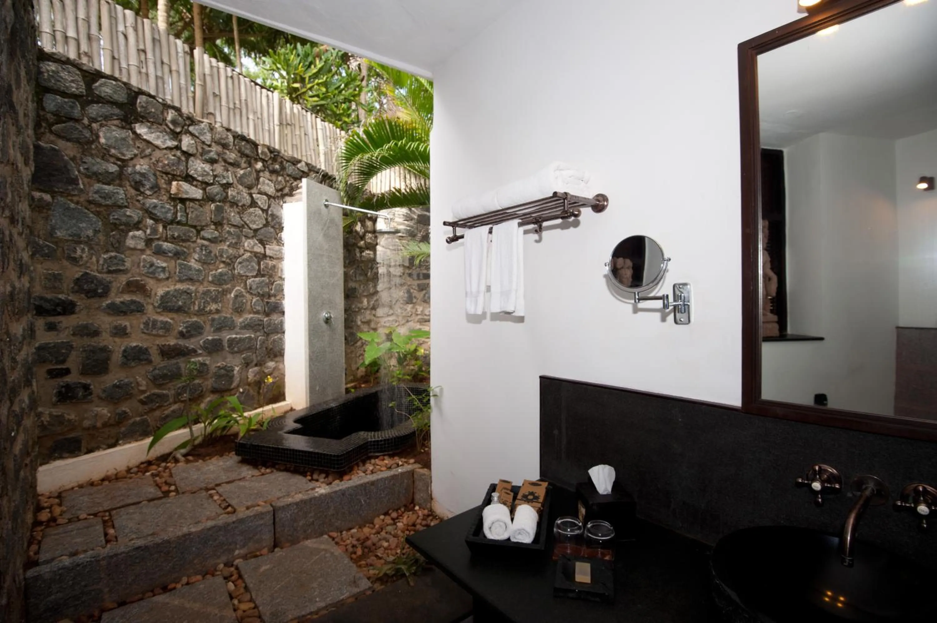 Bathroom in Niraamaya Wellness Retreats, Surya Samudra, Kovalam