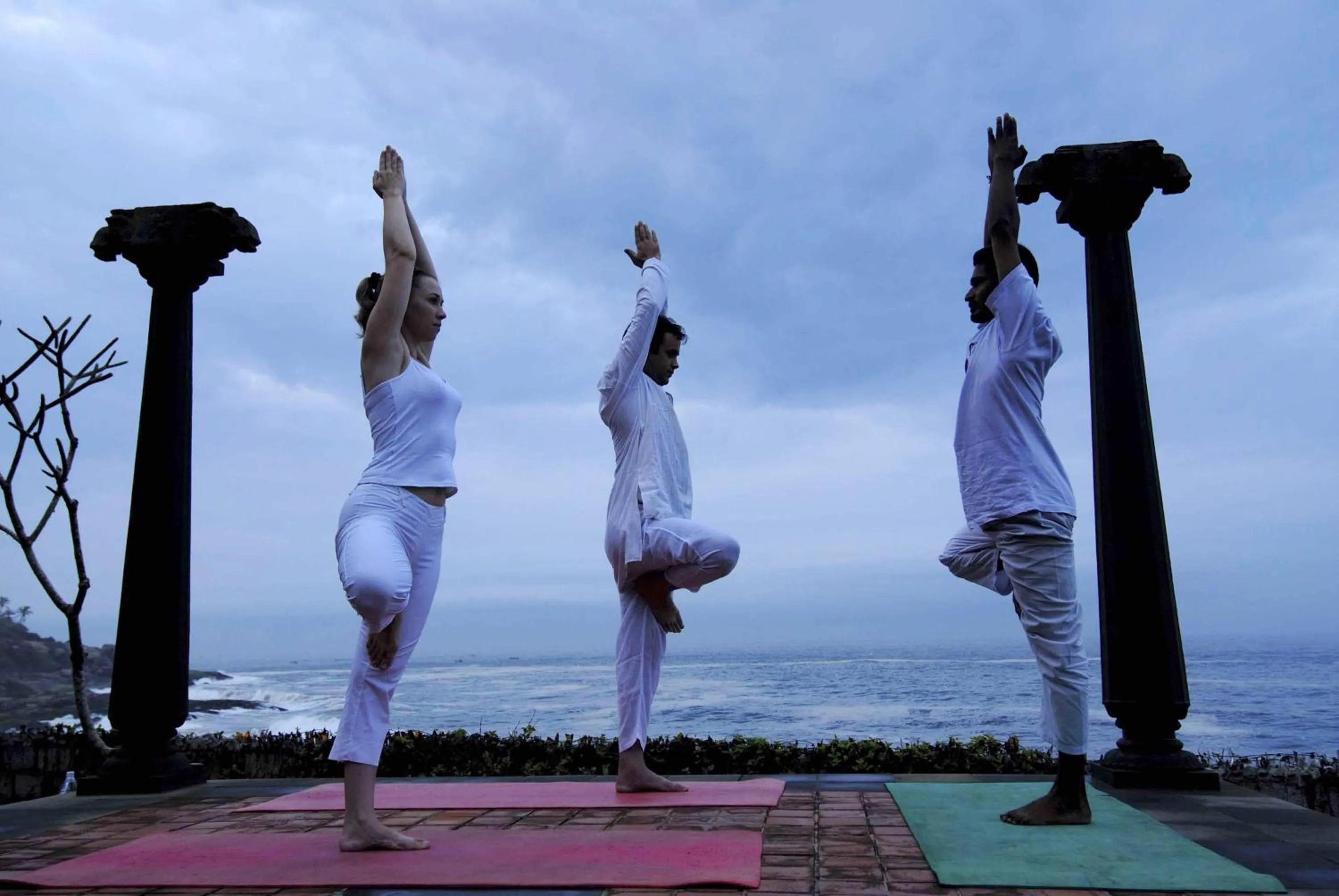 People in Niraamaya Wellness Retreats, Surya Samudra, Kovalam