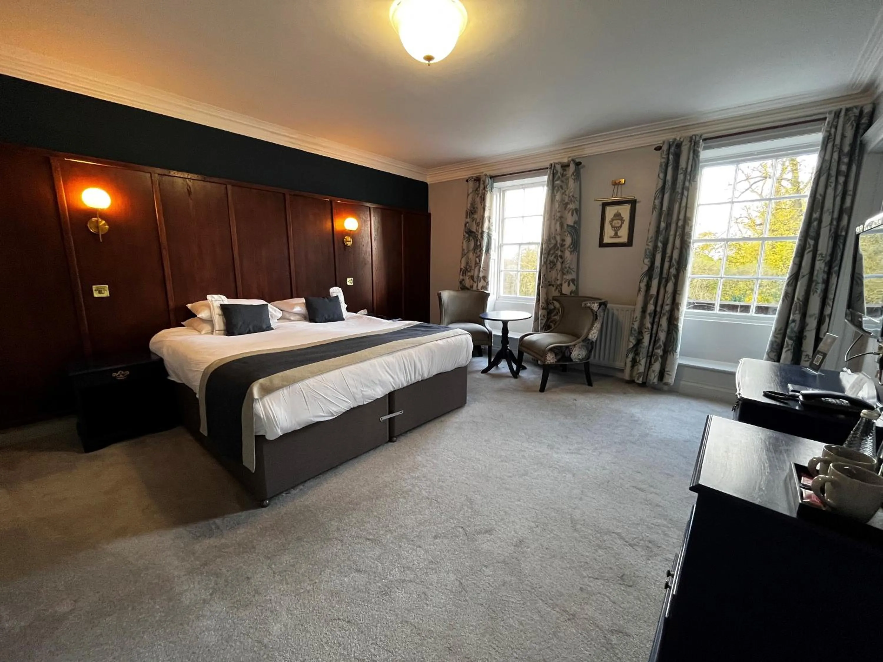 Bed in Blackwell Grange Hotel