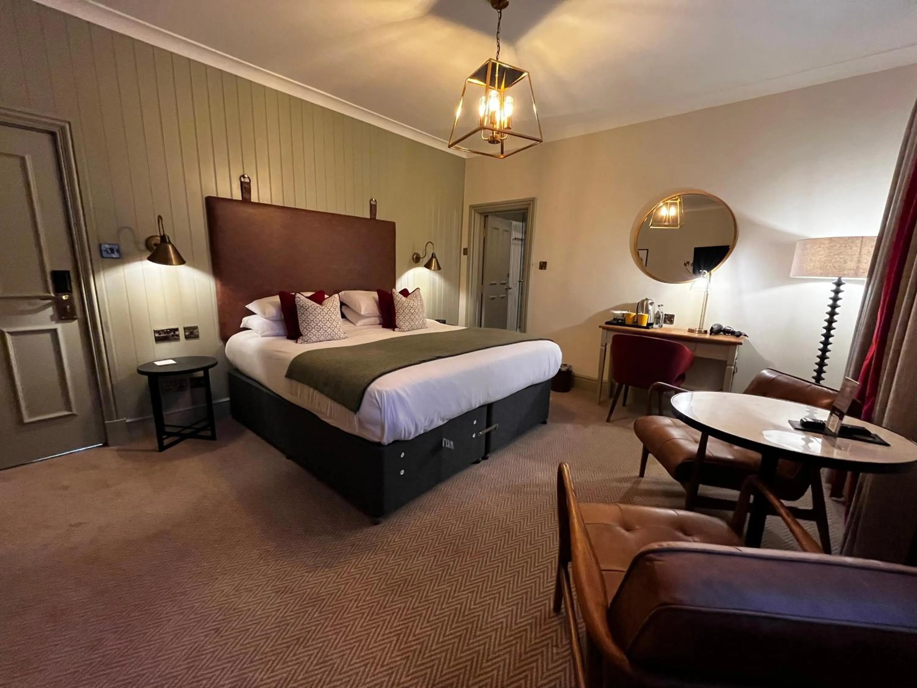 Bed in Blackwell Grange Hotel