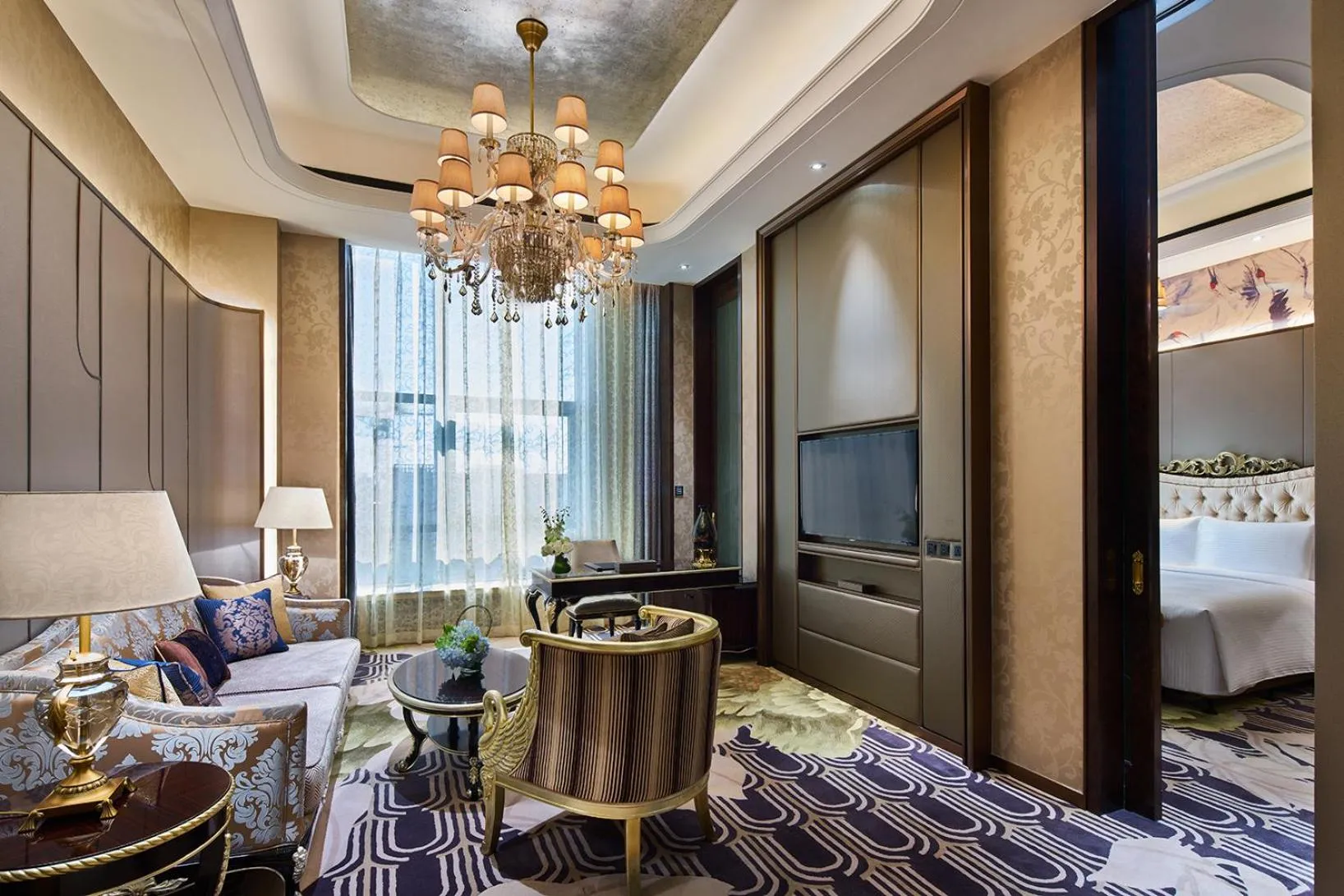 Property building, Bed in Wanda Realm Qiqihar