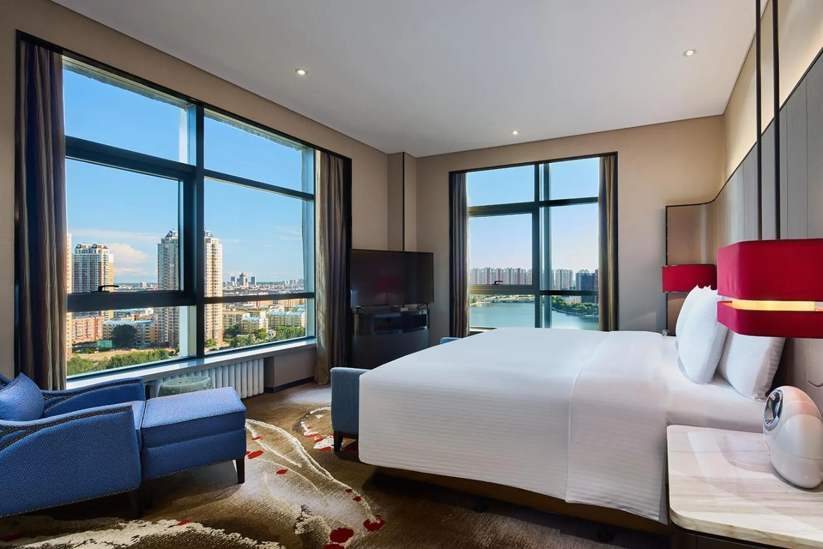 Property building, Bed in Wanda Realm Qiqihar