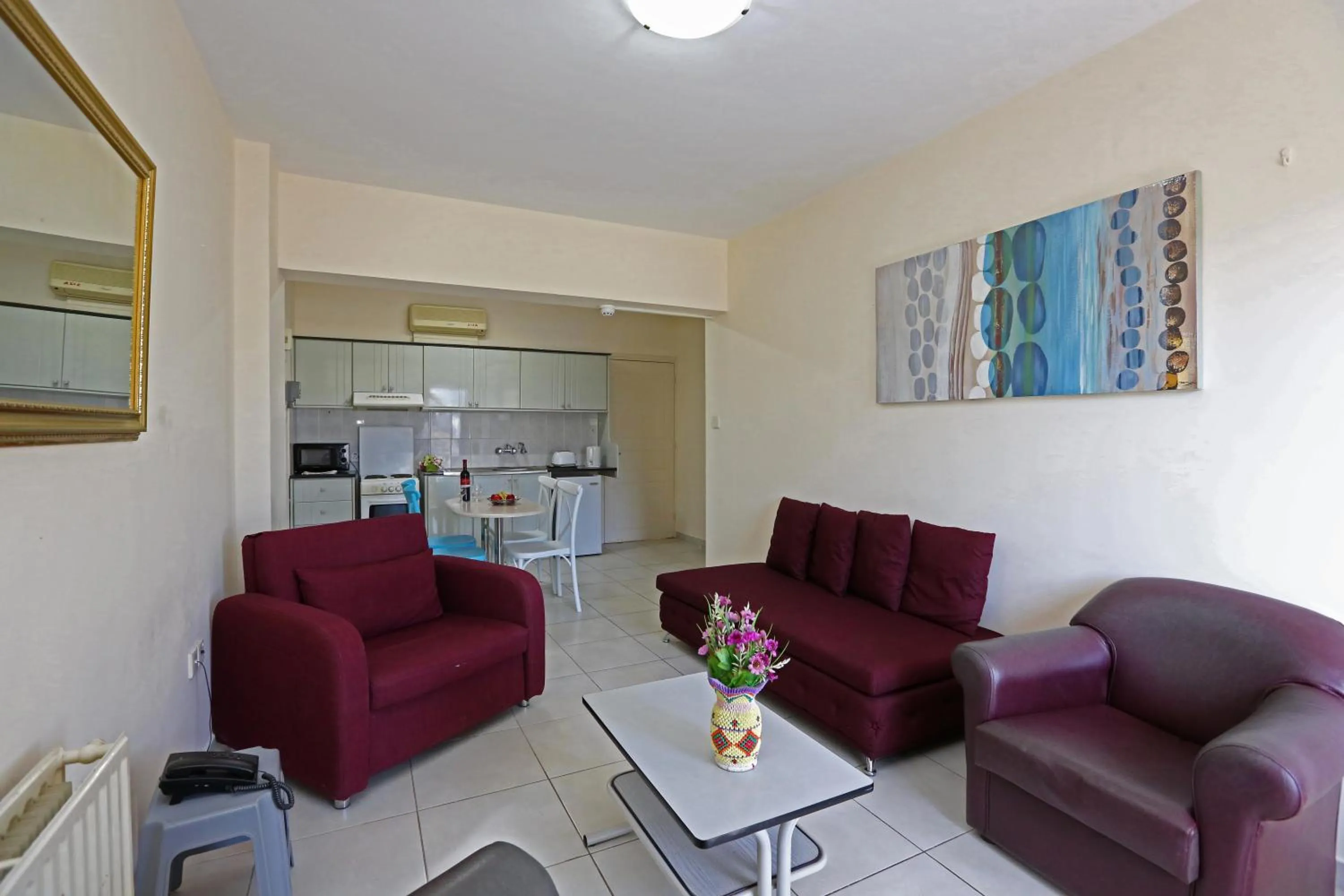 Living room in Sunquest Gardens Holiday Resort