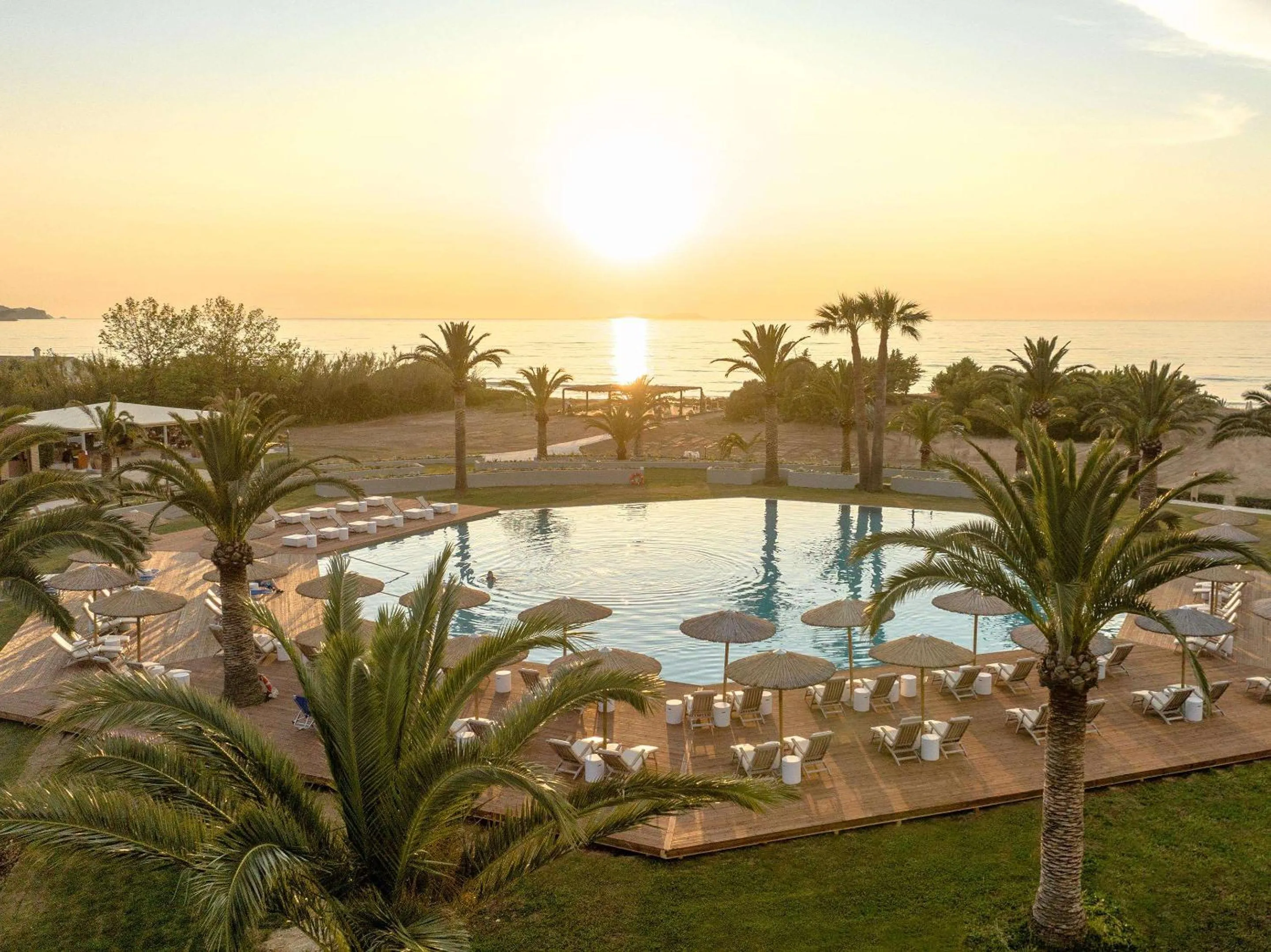 Swimming pool in Grecotel LUXME Costa Botanica