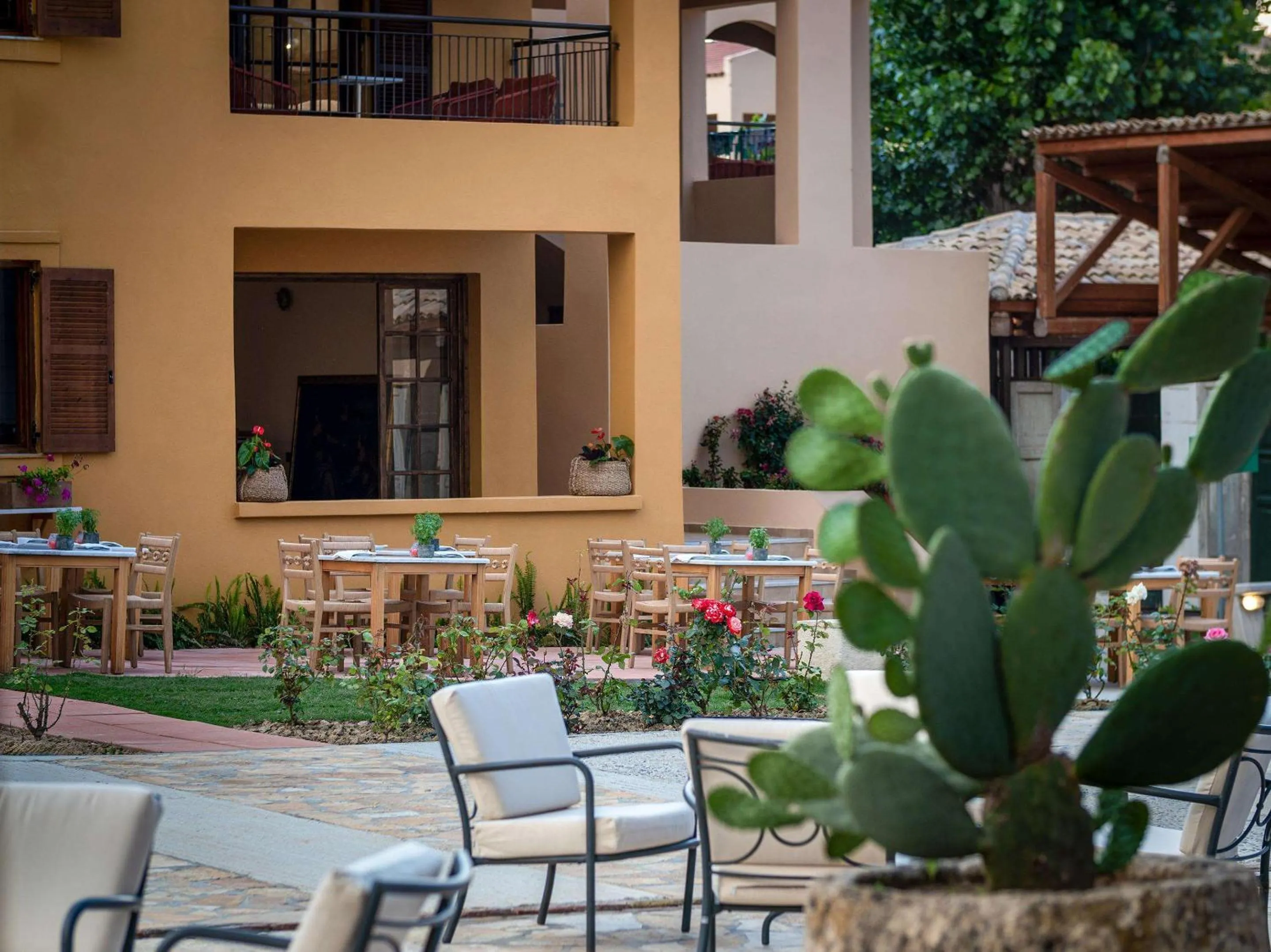 Balcony/Terrace in Grecotel LUXME Costa Botanica