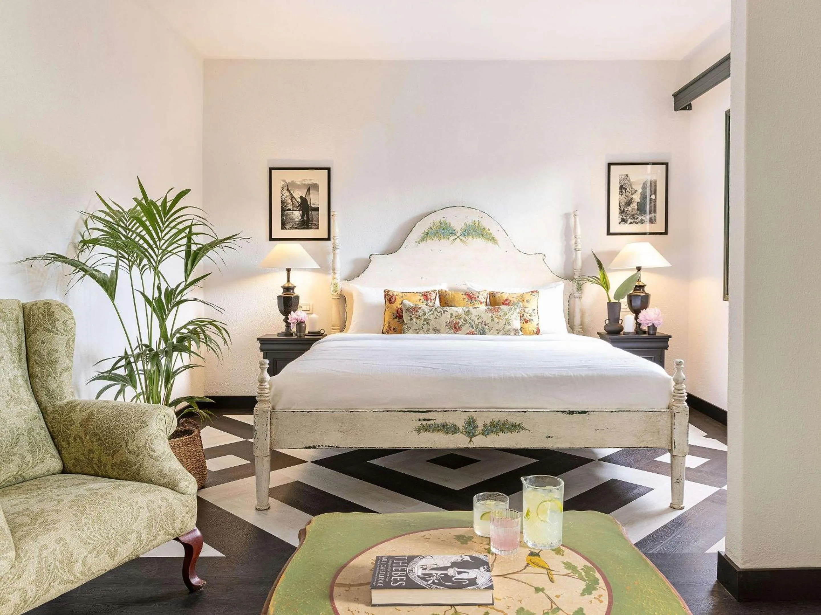 Bedroom, Bed in Grecotel LUXME Costa Botanica