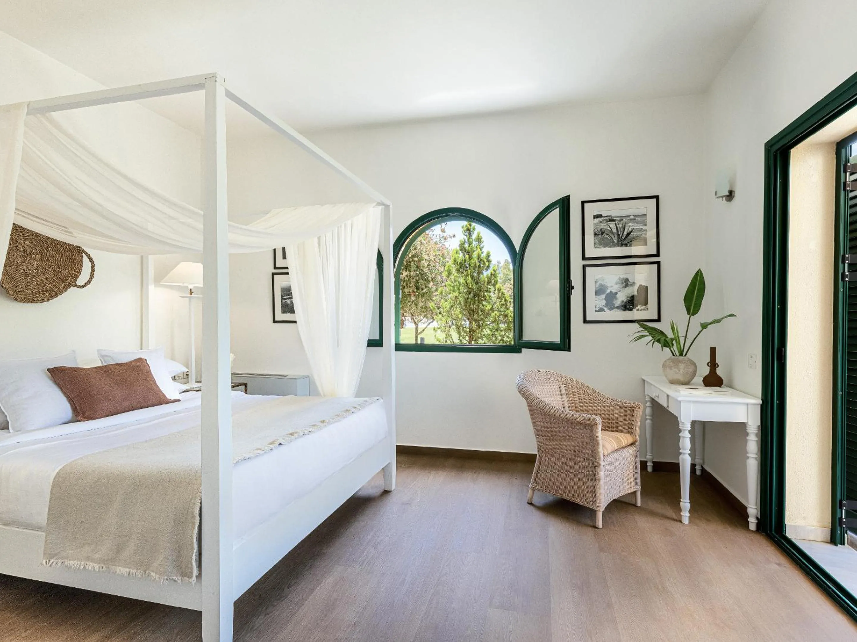 Bedroom, Bed in Grecotel LUXME Costa Botanica