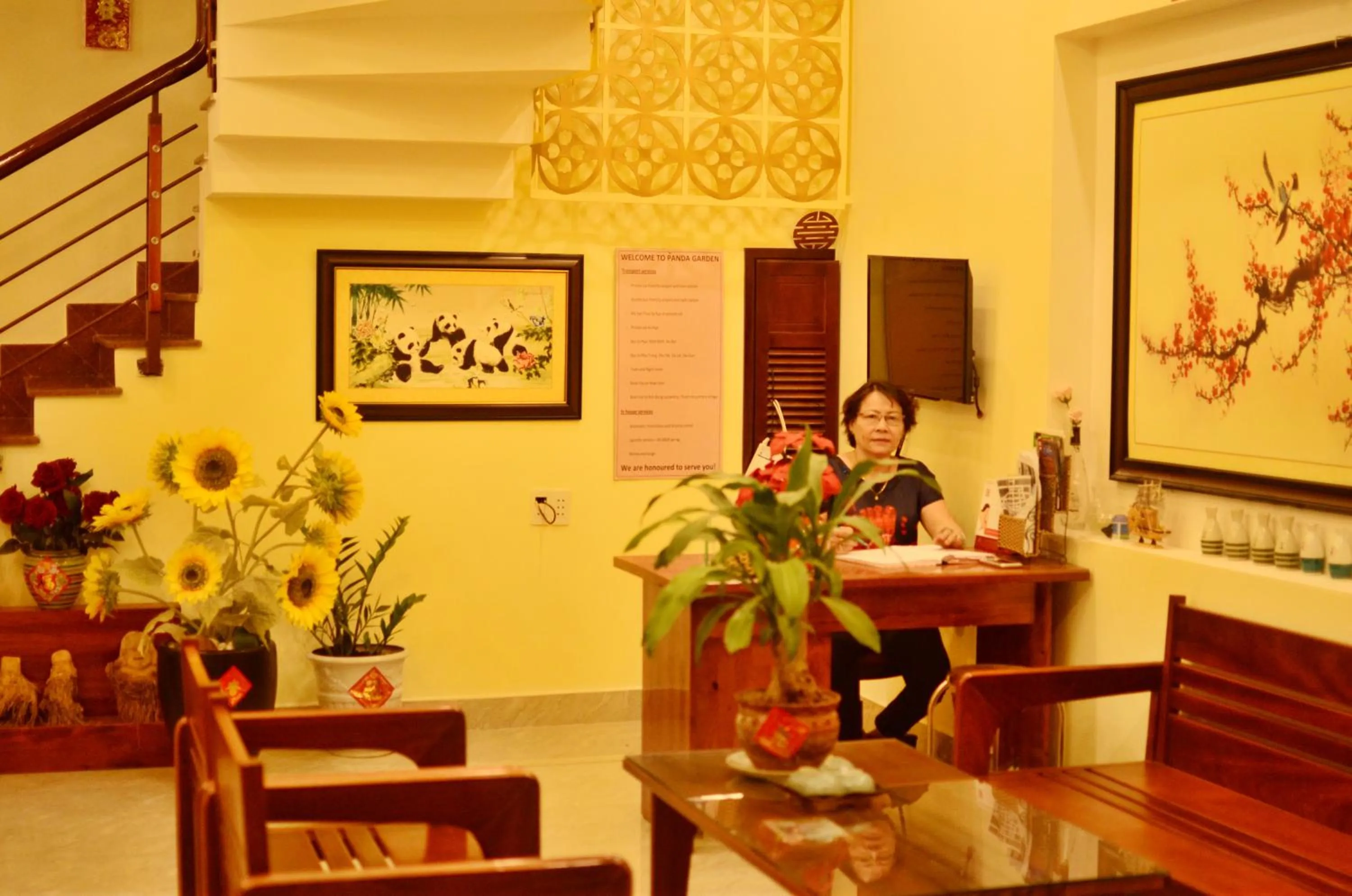 Property building in Panda Garden Homestay